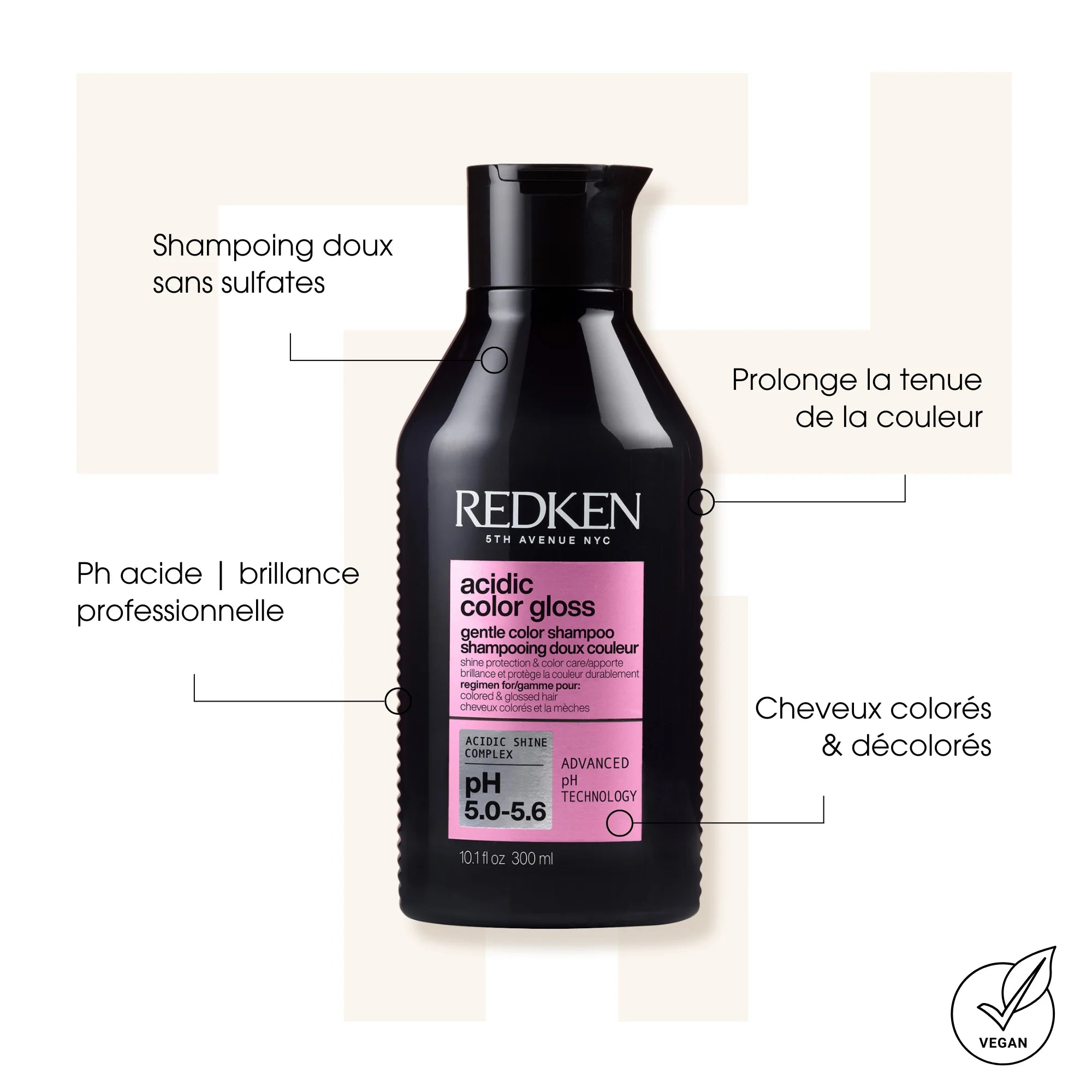 Acidic Color Gloss Shampoo - Redken - Shampoings - Tuccinardi