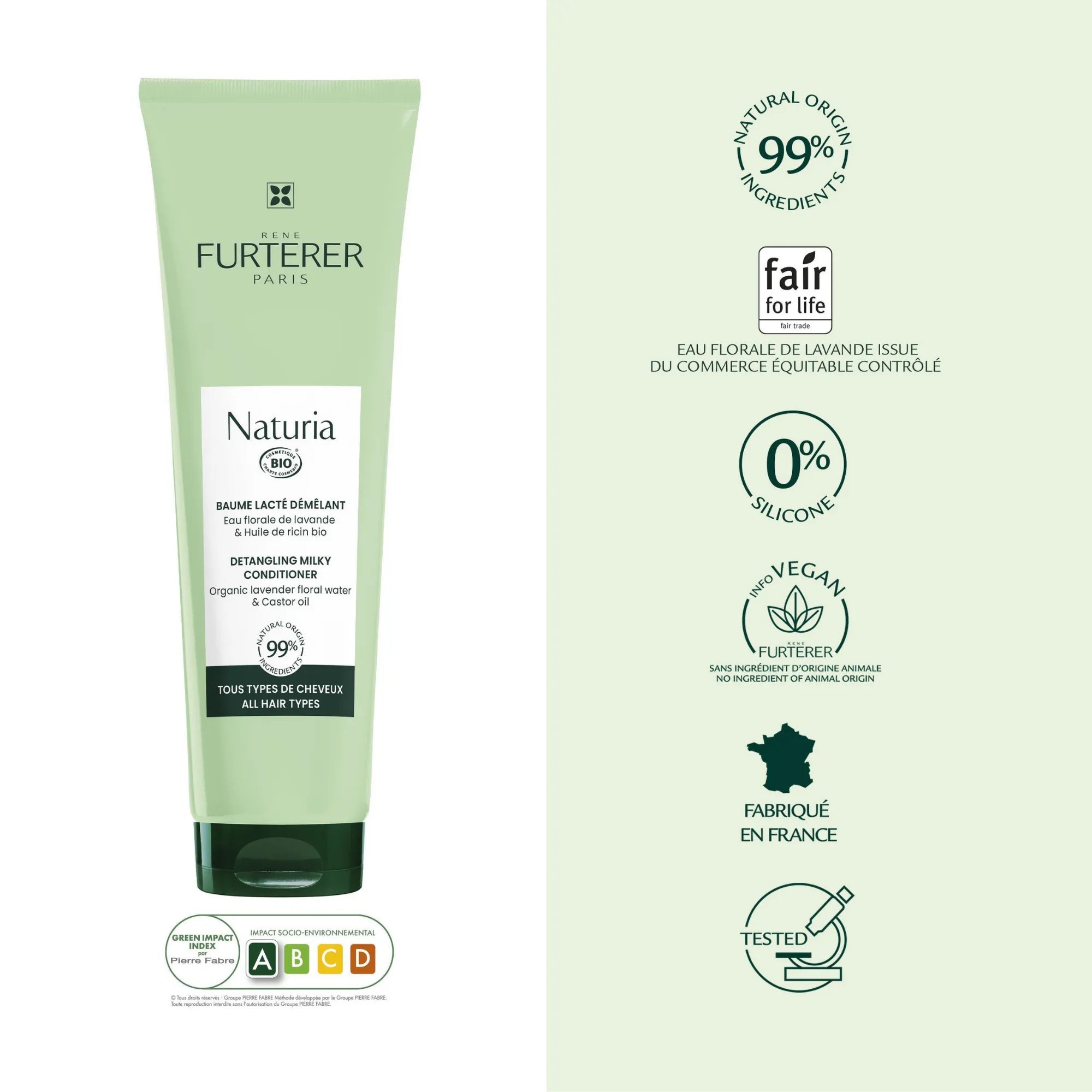 Baume Naturia - René Furterer - Après-shampoings