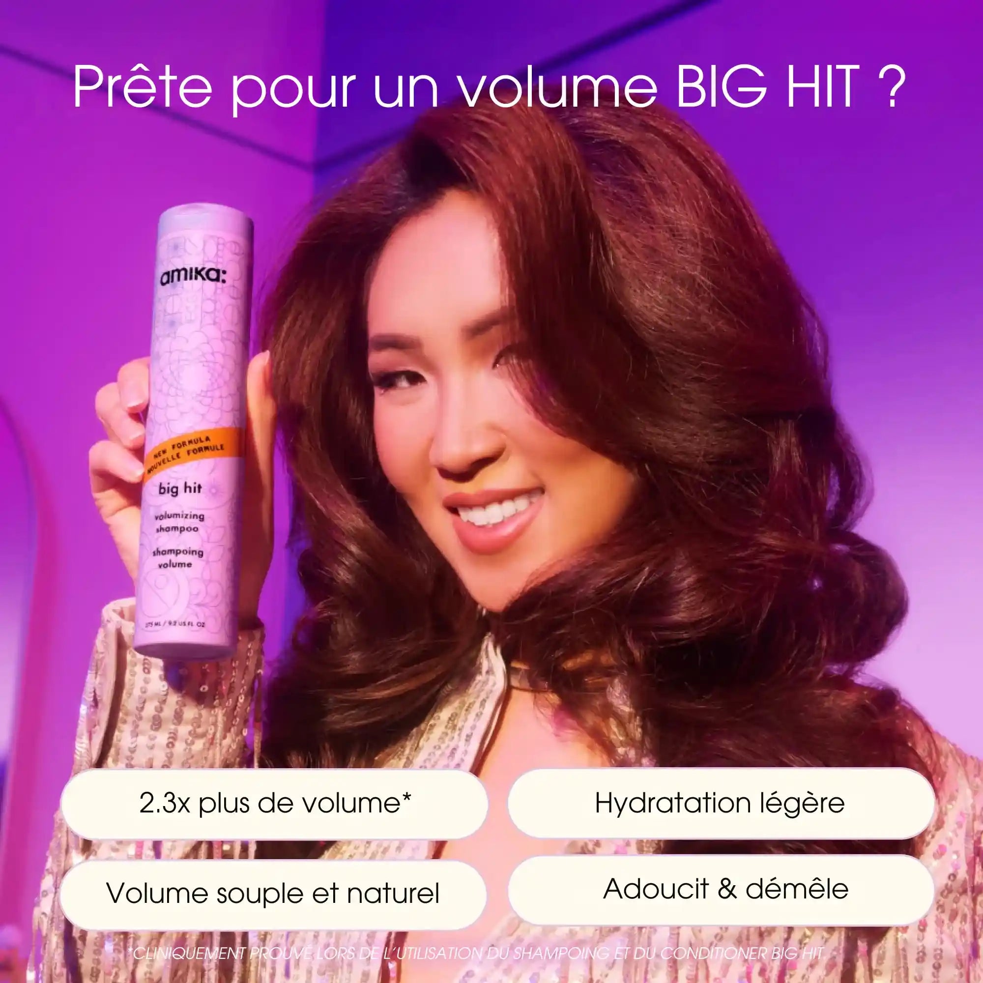 Big Hit Shampoo & conditioner - Amika - Bénéfices