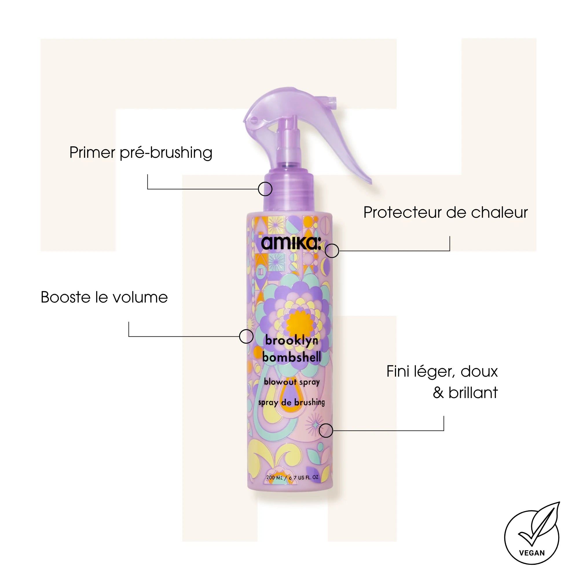 Brooklyn Bombshell - Amika - Sprays coiffants
