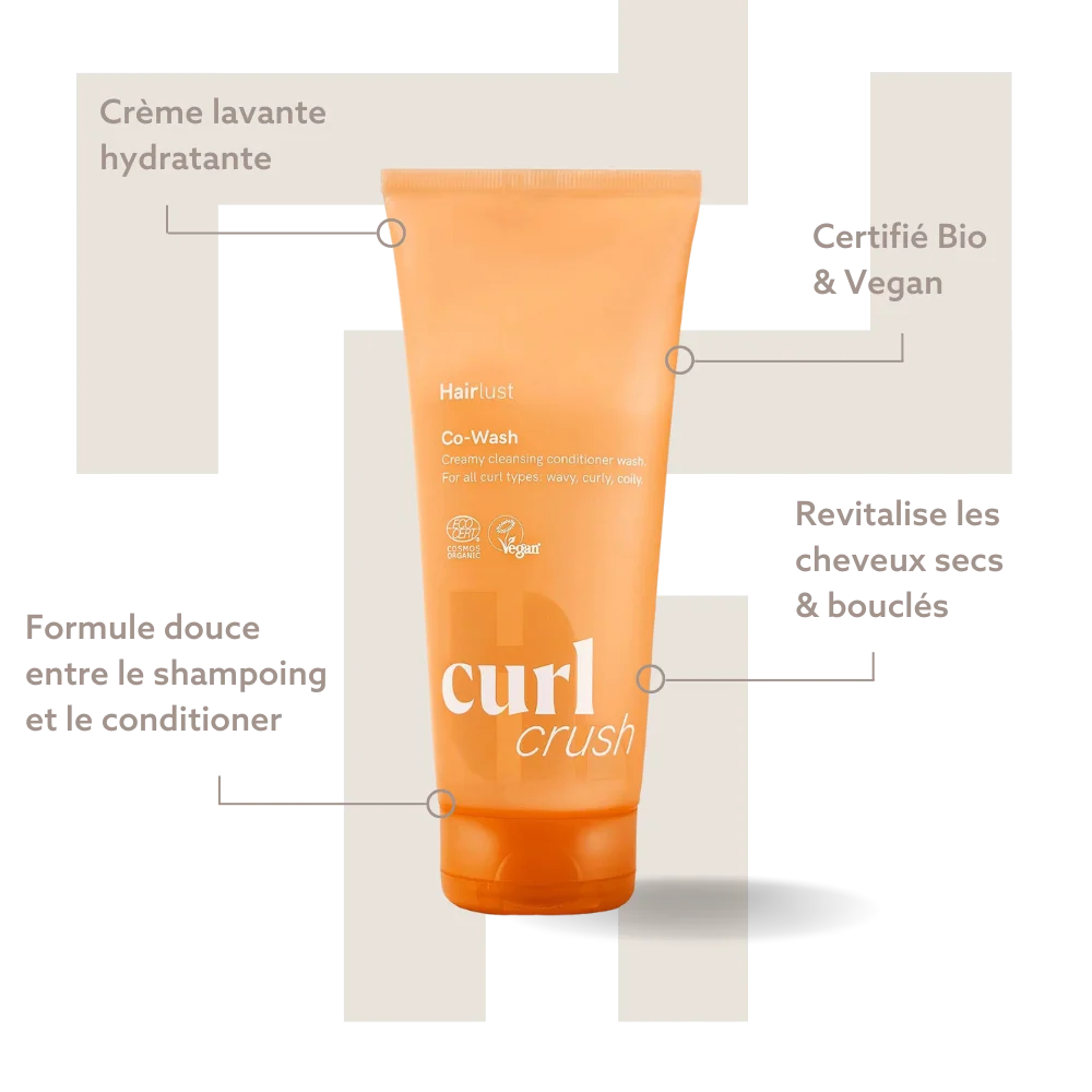 Curl Crush Co Wash - Bienfaits - Hairlust - Shampoings - Tuccinardi