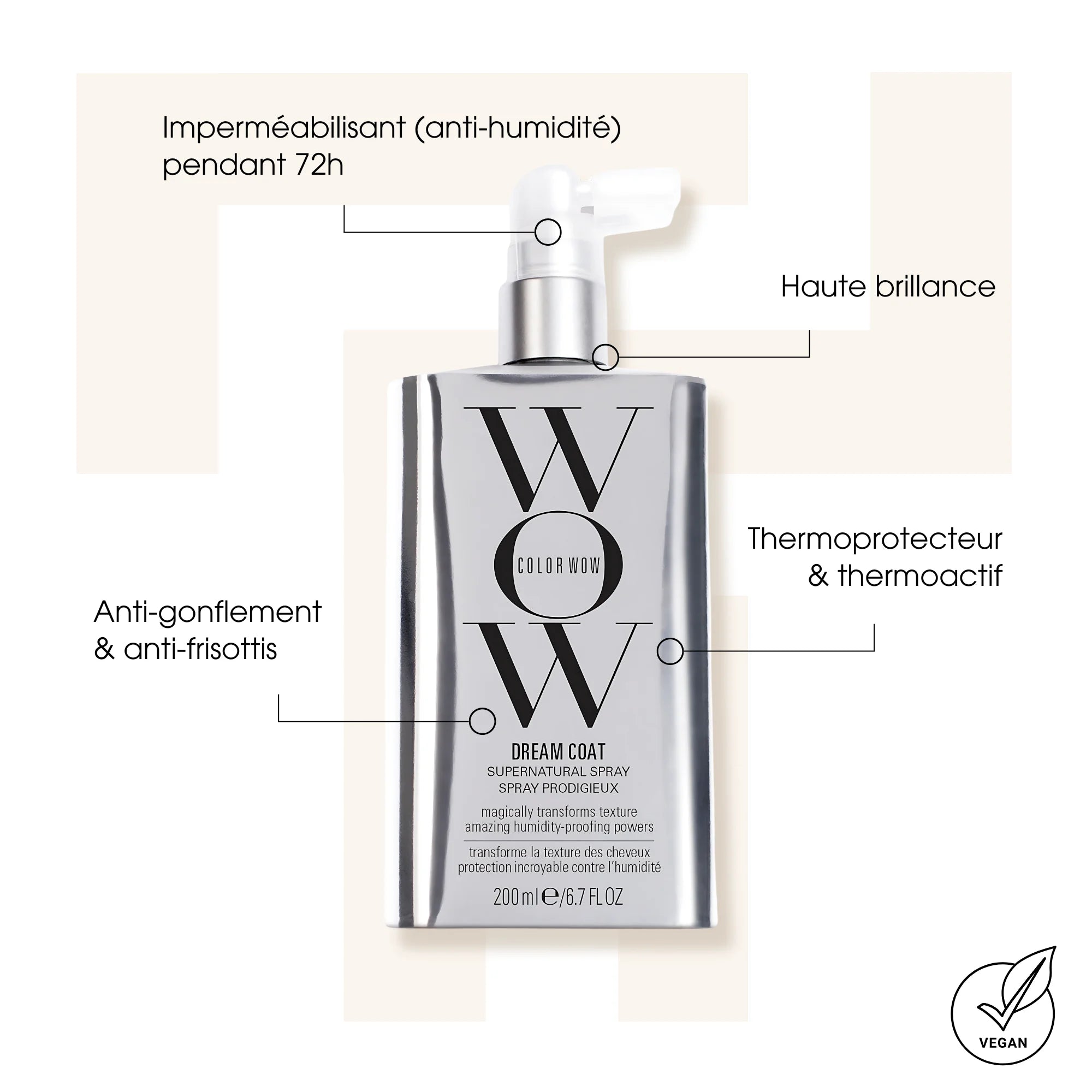 Dream Coat Supernatural Spray - Color Wow - Sprays coiffants