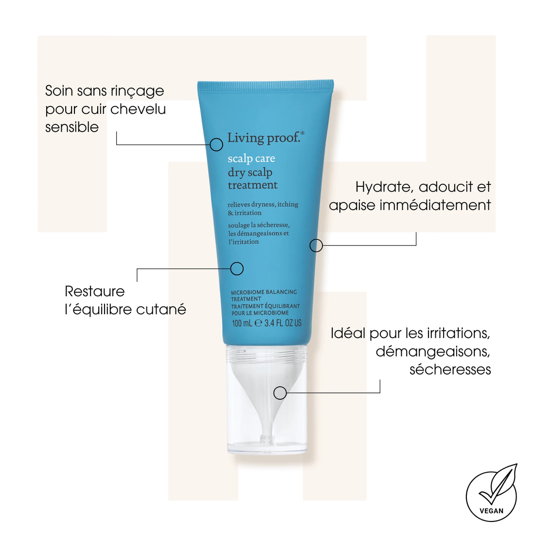 Scalp Care Dry Scalp Treatment - Soin du cuir chevelu - Living Proof