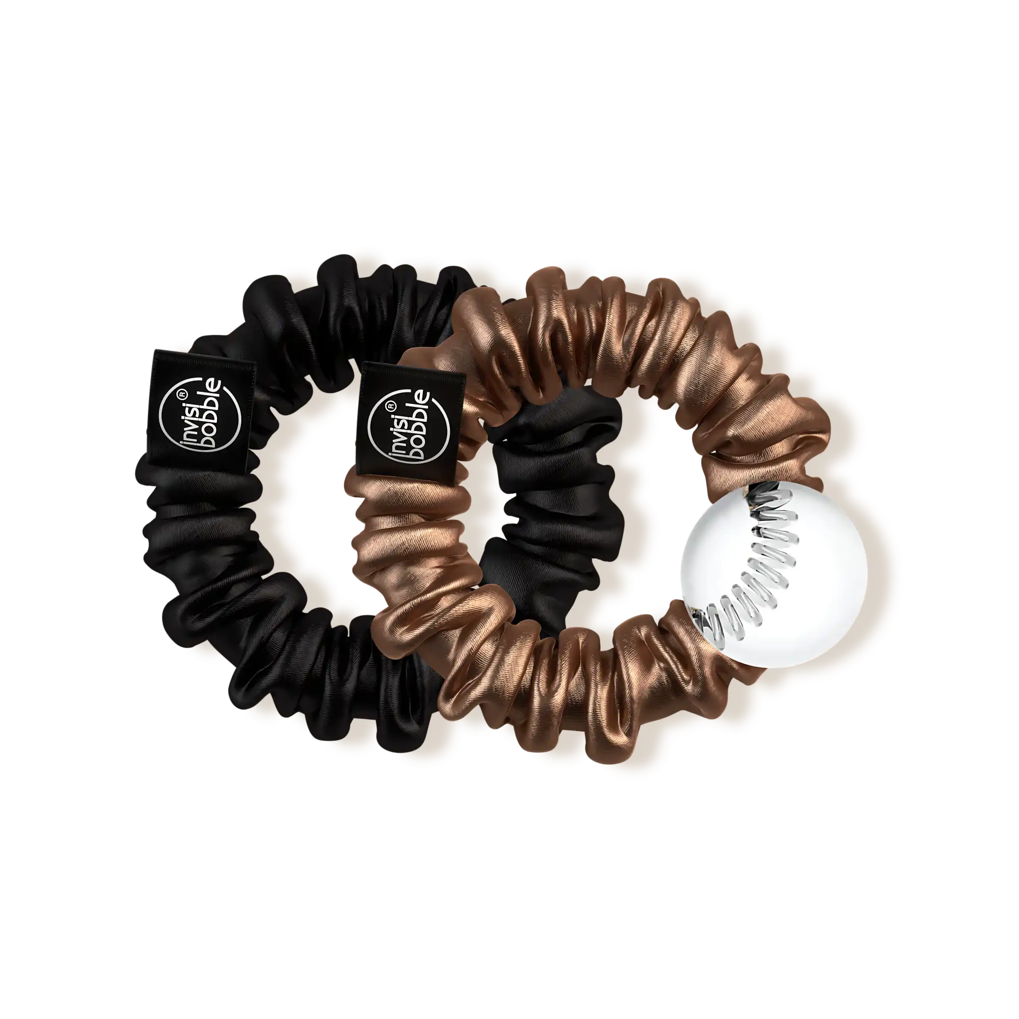 Duo True Golden - Sprunchies Invisibobble - Accessoires cheveux