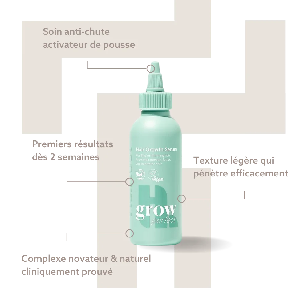 Grow Perfect Hair Growth Serum - Bienfaits - Hairlust - Traitements cheveux - Tuccinardi