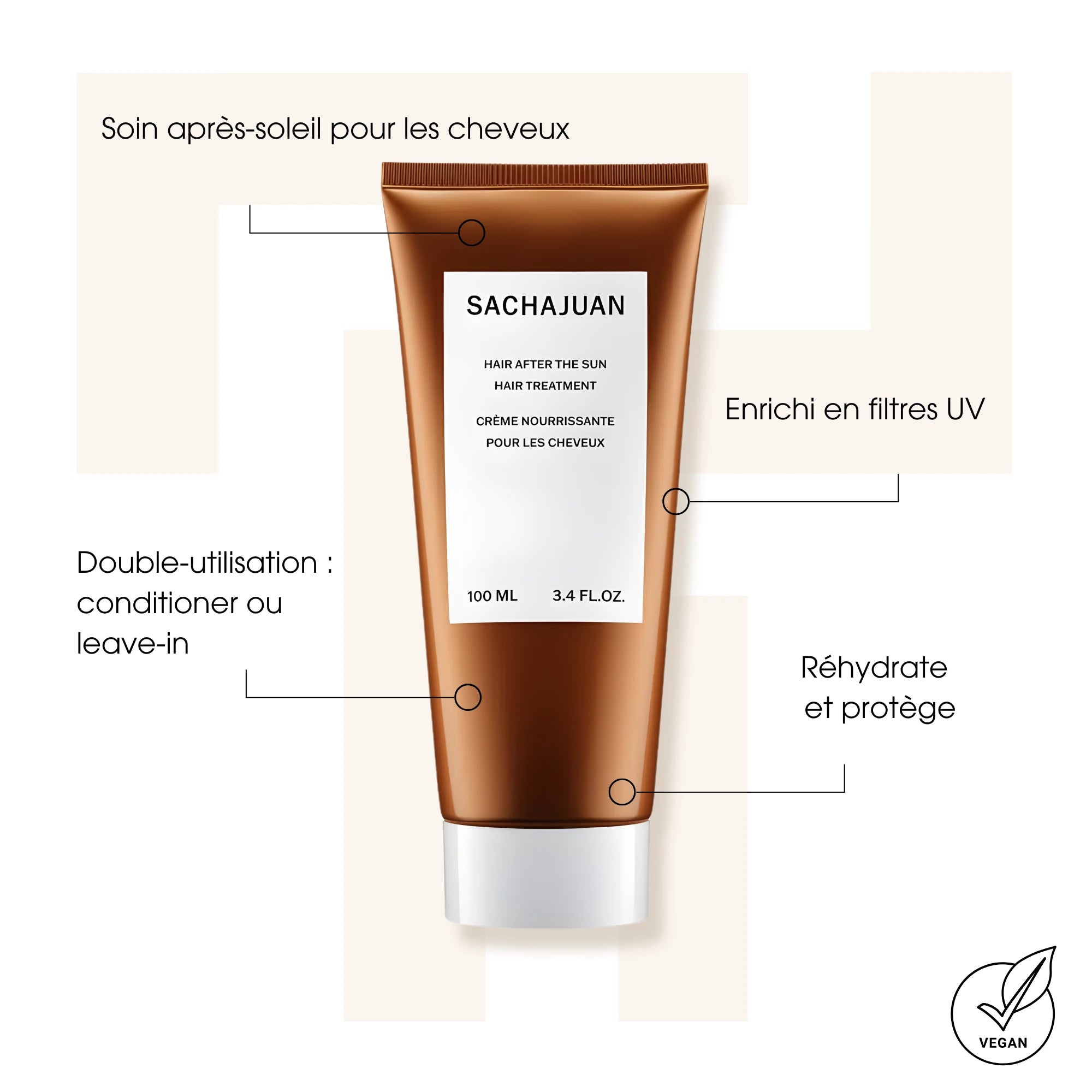 Hair After The Sun - Crèmes | Gelées coiffantes - Sachajuan