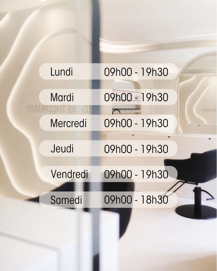 Horaires Salon Coiffure Paris