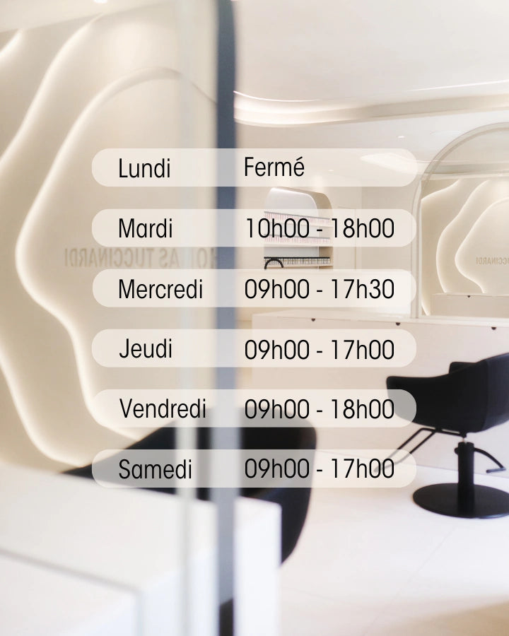 Horaires Salon Coiffure Paris