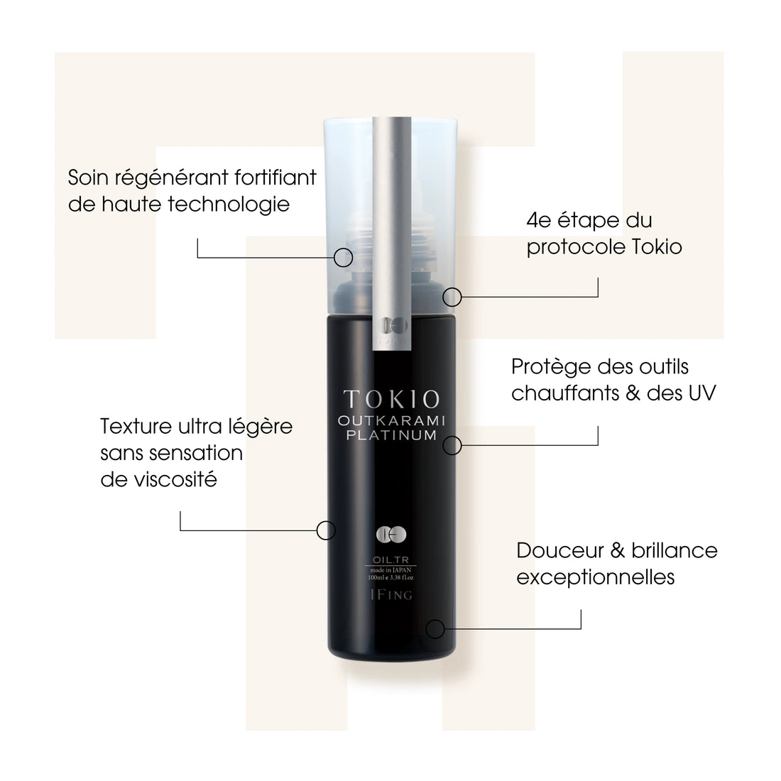 Huile Platinum - Tokio Inkarami - Huiles | Sérums cheveux - Thomas Tuccinardi