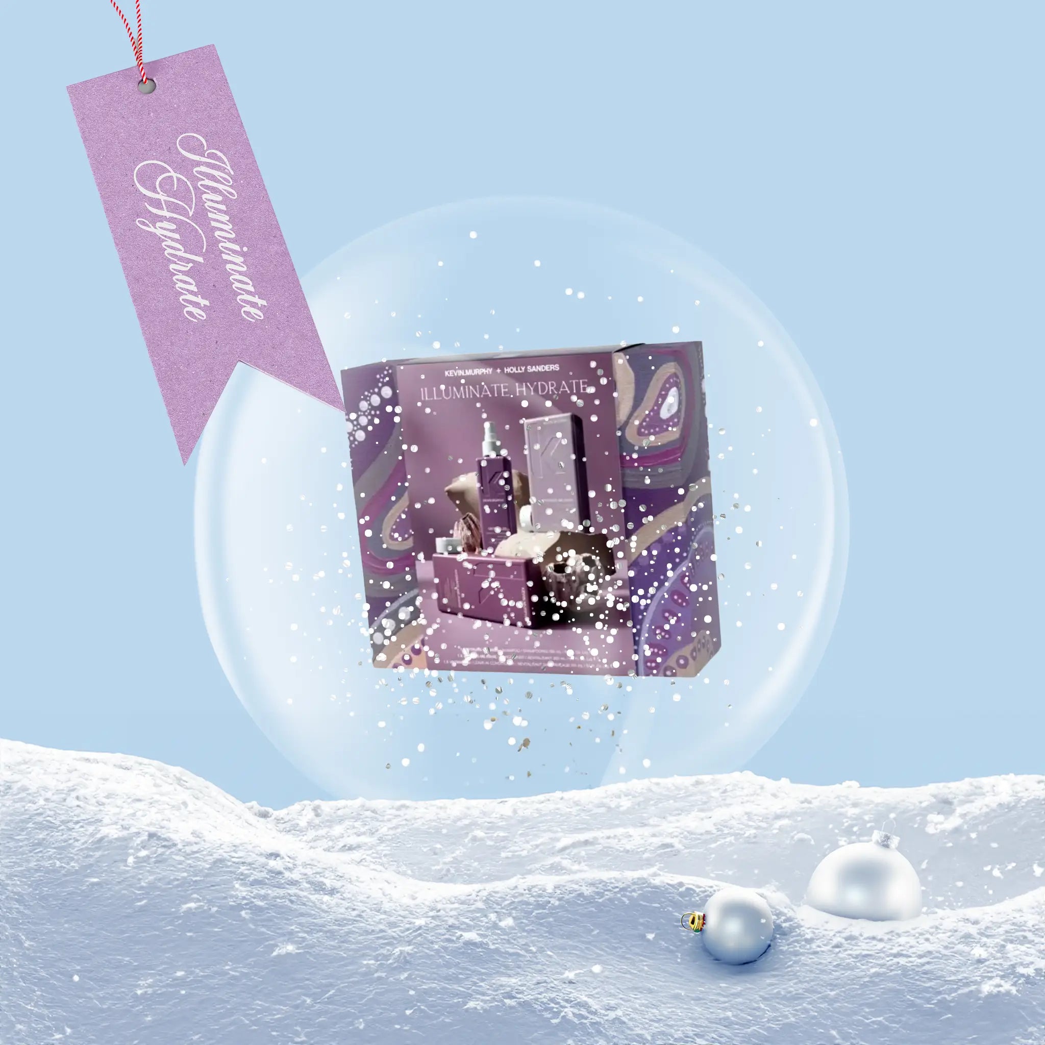 Coffret de Noël Illuminate Hydrate - Kits de soins des cheveux - Kevin Murphy