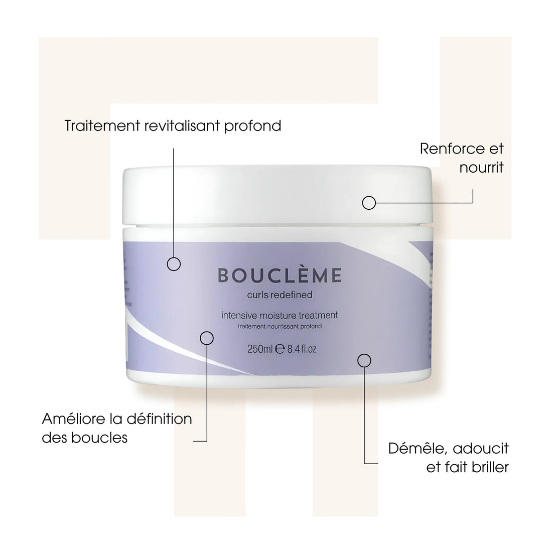 Intensive Moisture Treatment - Bouclème - Masques cheveux - Thomas Tuccinardi