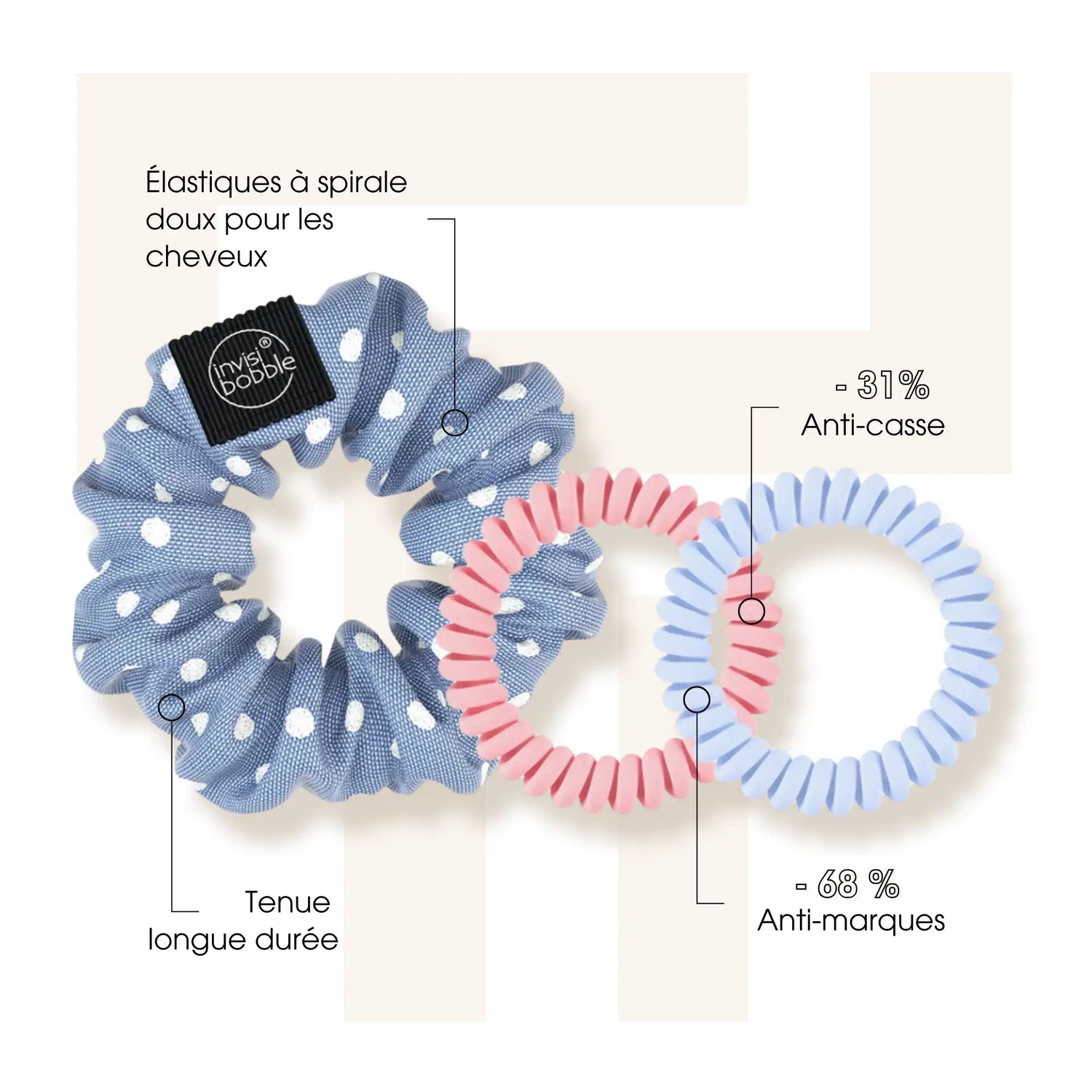 Les Essentiels - Invisibobble - Accessoires cheveux