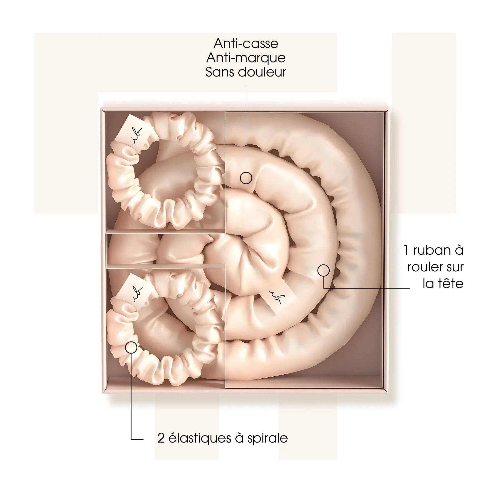 Kit Boucles Sans Chaleur - Invisibobble - Accessoires cheveux