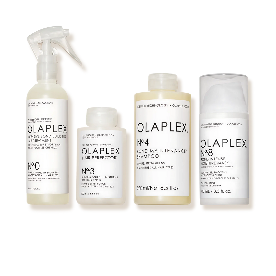 Kit Réparation intense Olaplex N°0-3-4-8 - Kits soins cheveux