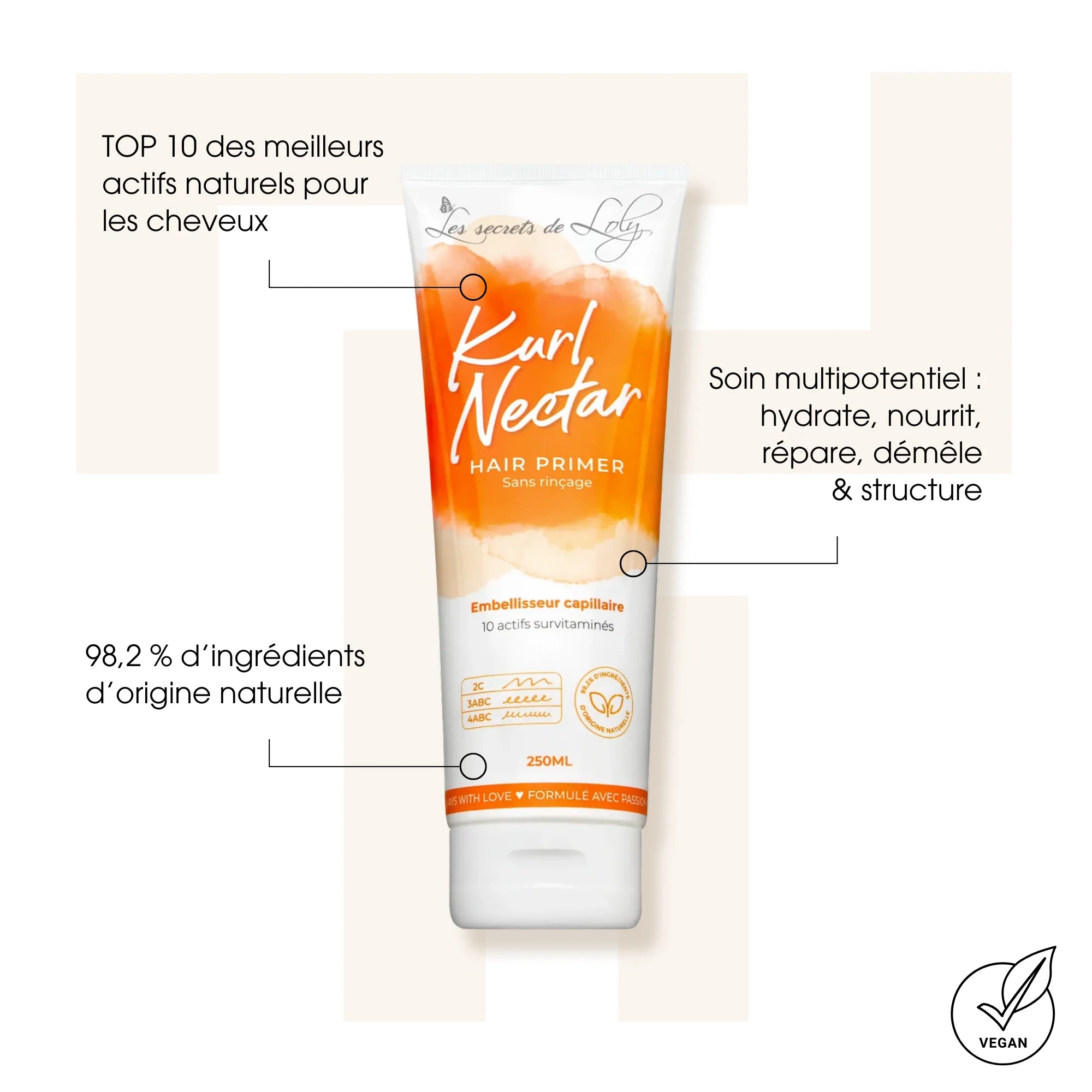 Kurl Nectar - Les Secrets de Loly - Crèmes | Gelées coiffantes