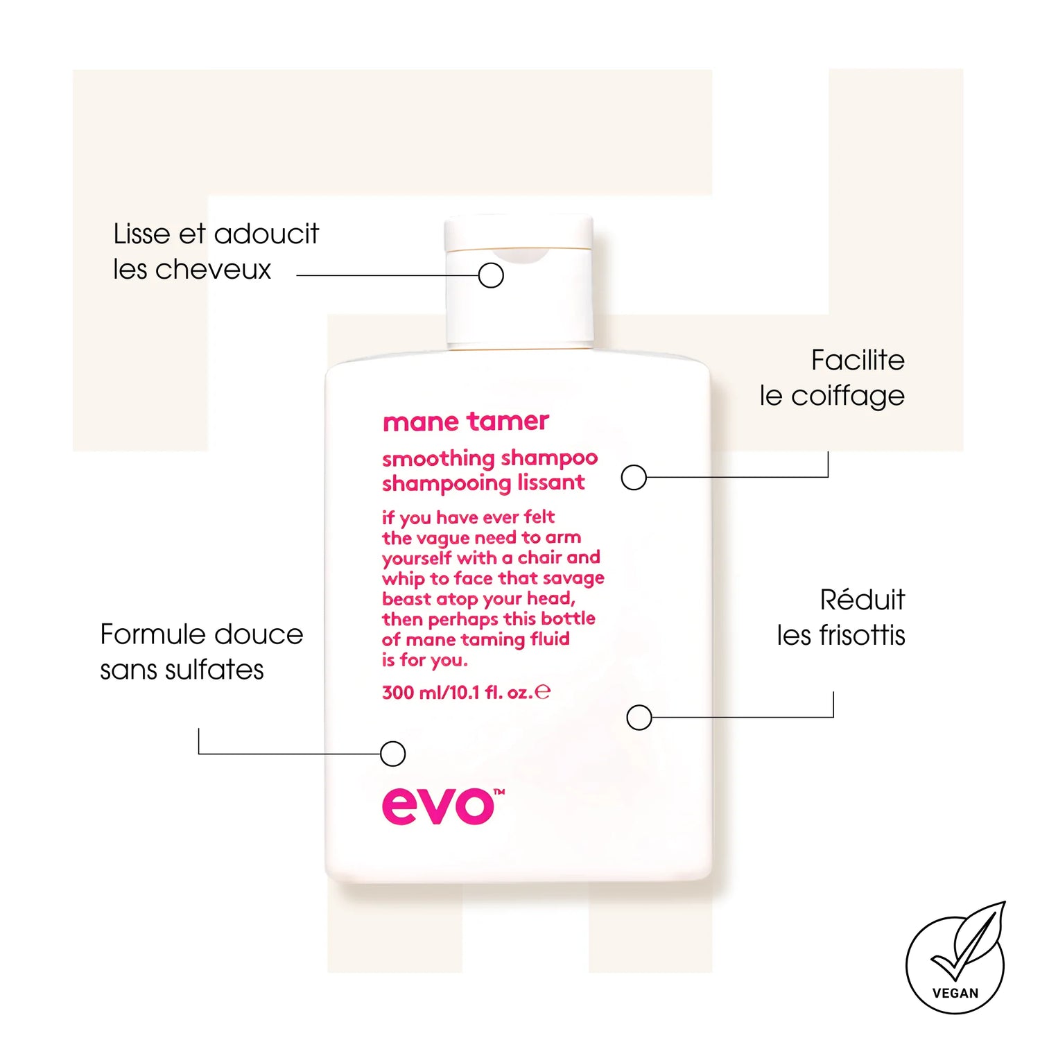 Shampoing Lissant Evo - Mane Tamer - Thomas Tuccinardi