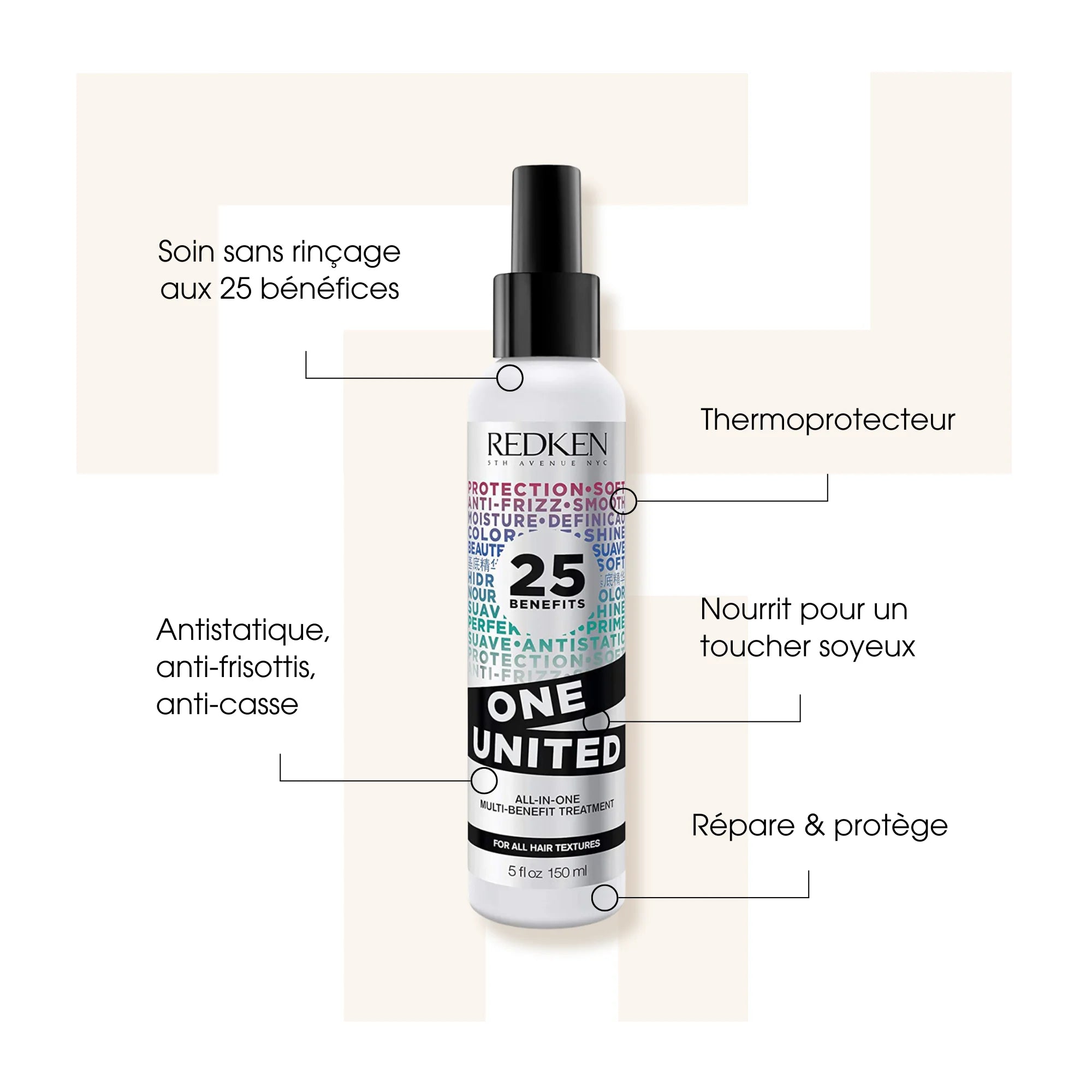 One United - Redken - Sprays coiffants - Tuccinardi