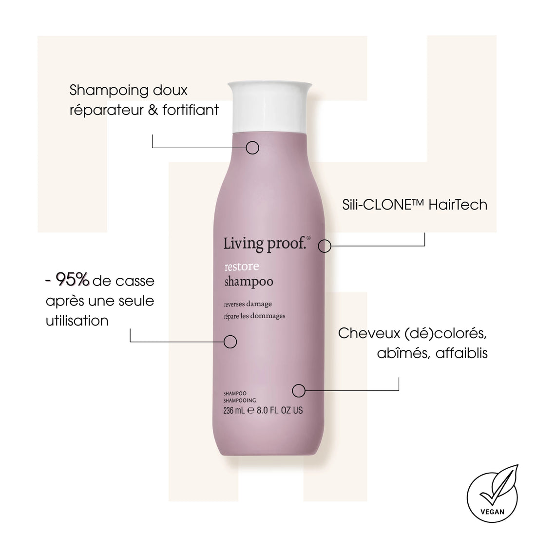 Restore Shampoo - Shampoings - Living Proof