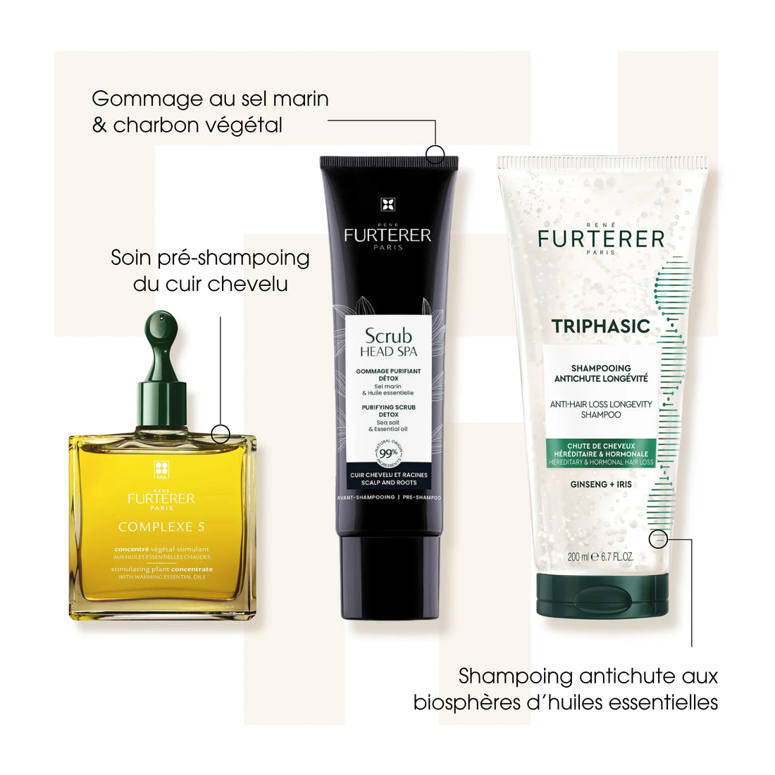 Routine Cuir Chevelu - Kit de soins des cheveux - Tuccinardi