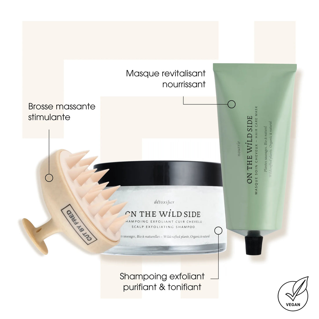 Routine exfoliante - Kit de soins des cheveux - Tuccinardi