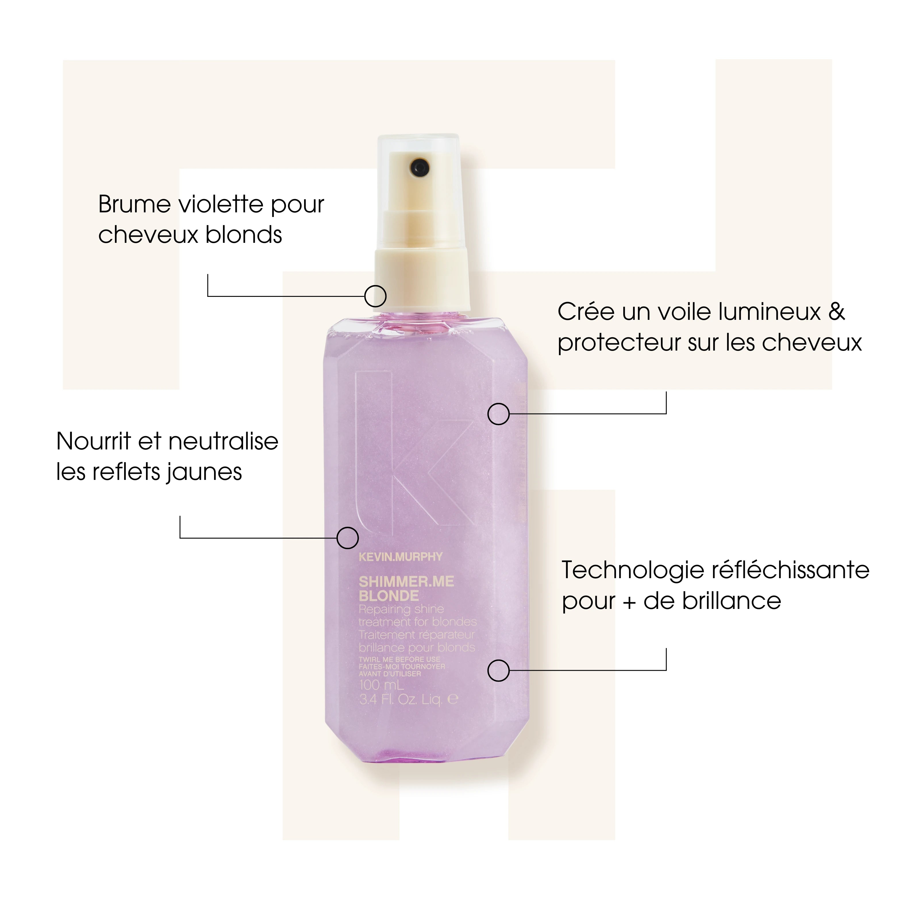 Shimmer Me Blonde - Kevin Murphy - Sprays coiffants - Tuccinardi