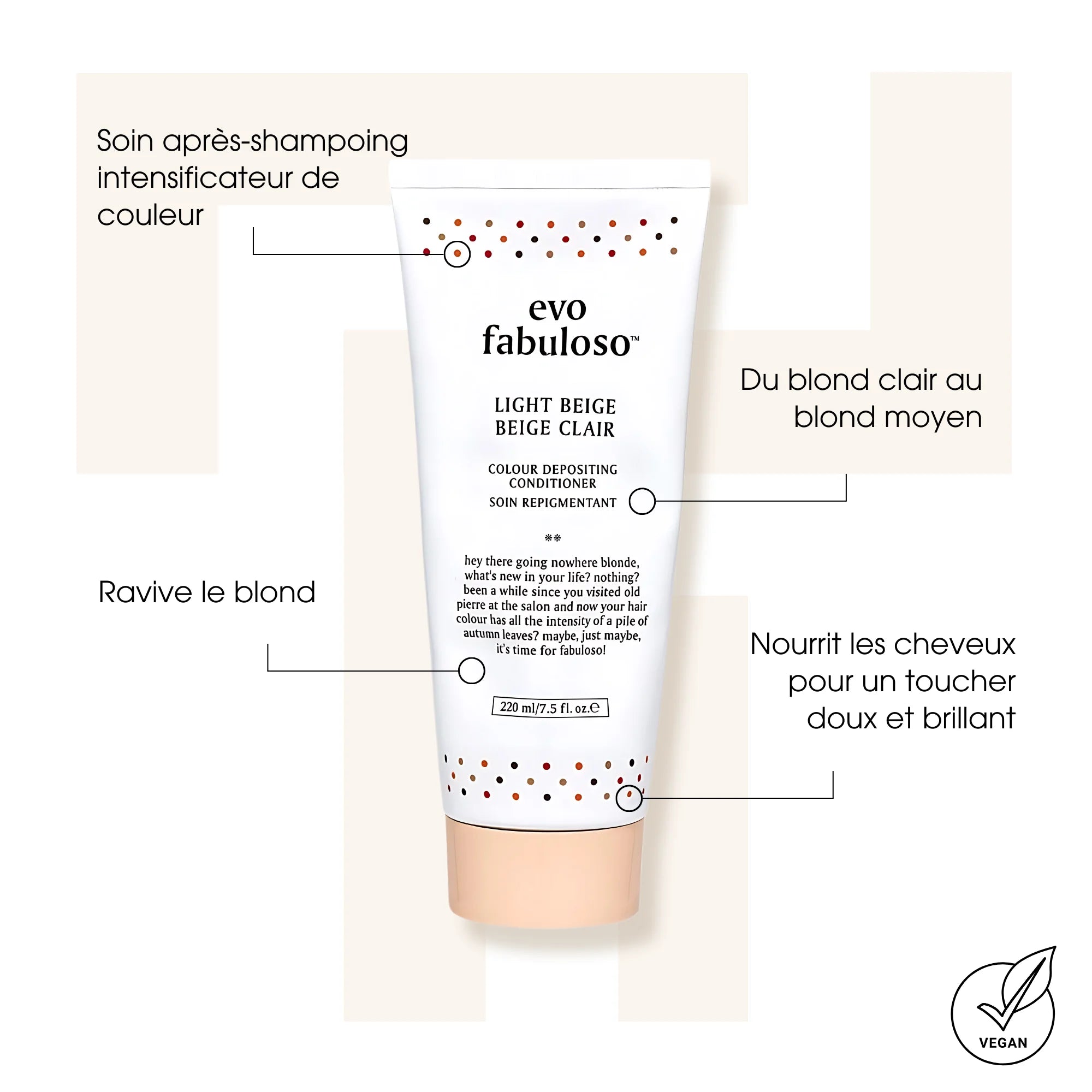 Soin repigmentant Evo beige clair - Après-shampoings - Thomas Tuccinardi