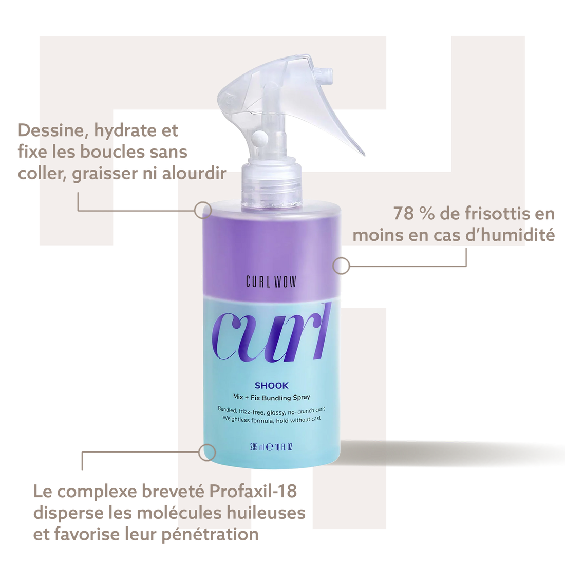 Shook Curl Wow - Color Wow - Sprays coiffants - Tuccinardi