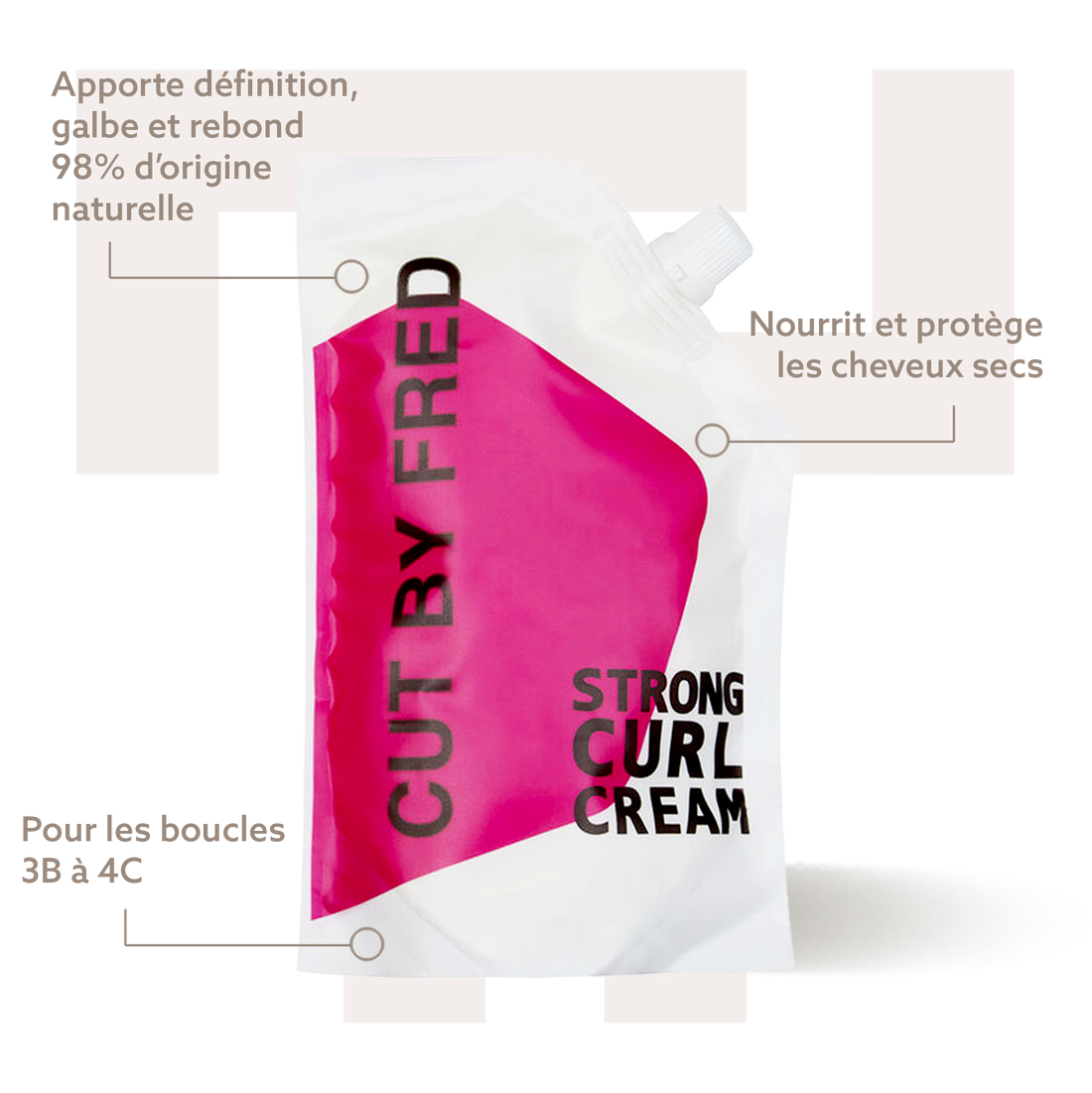 Strong Curl Cream - Cut By Fred - Bienfaits - Crèmes | Gelées coiffantes - Tuccinardi
