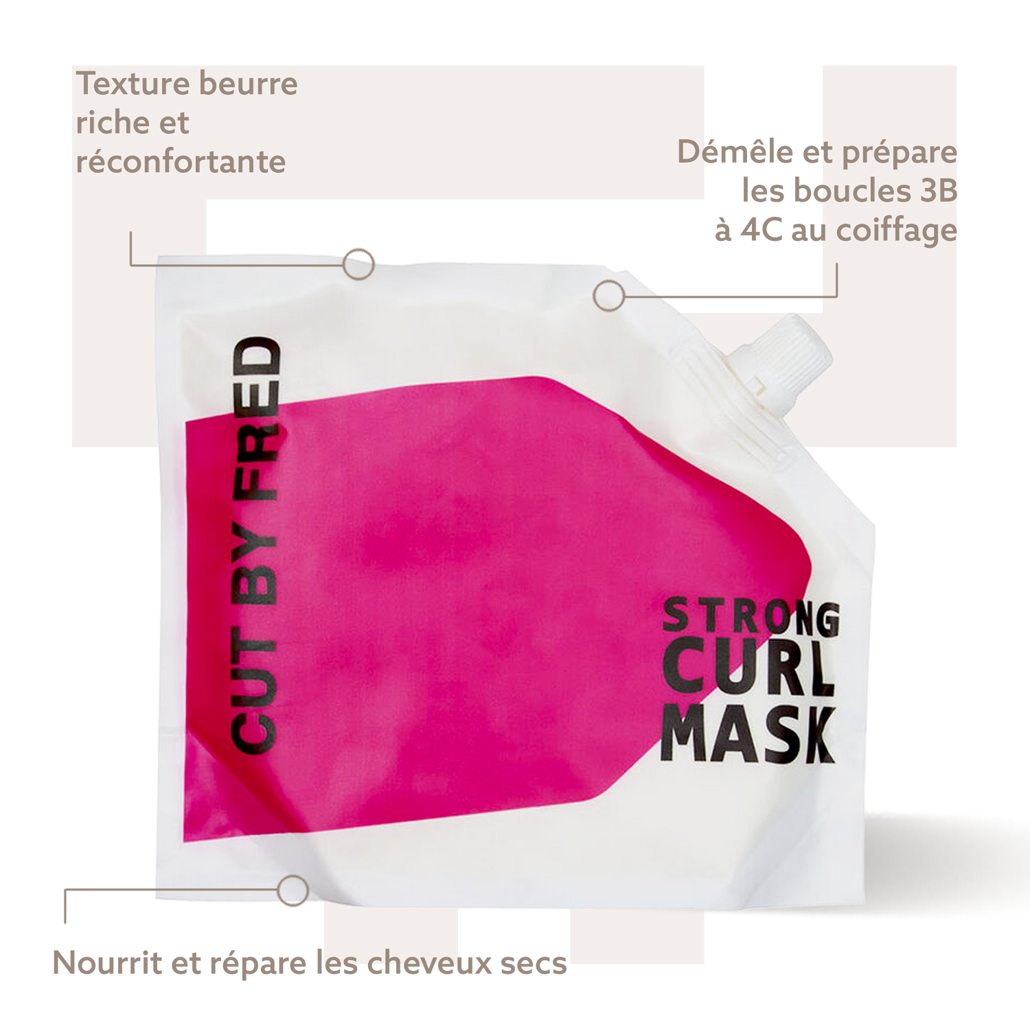Strong Curl Mask - Cut By Fred - Bienfaits - Masques - Tuccinardi