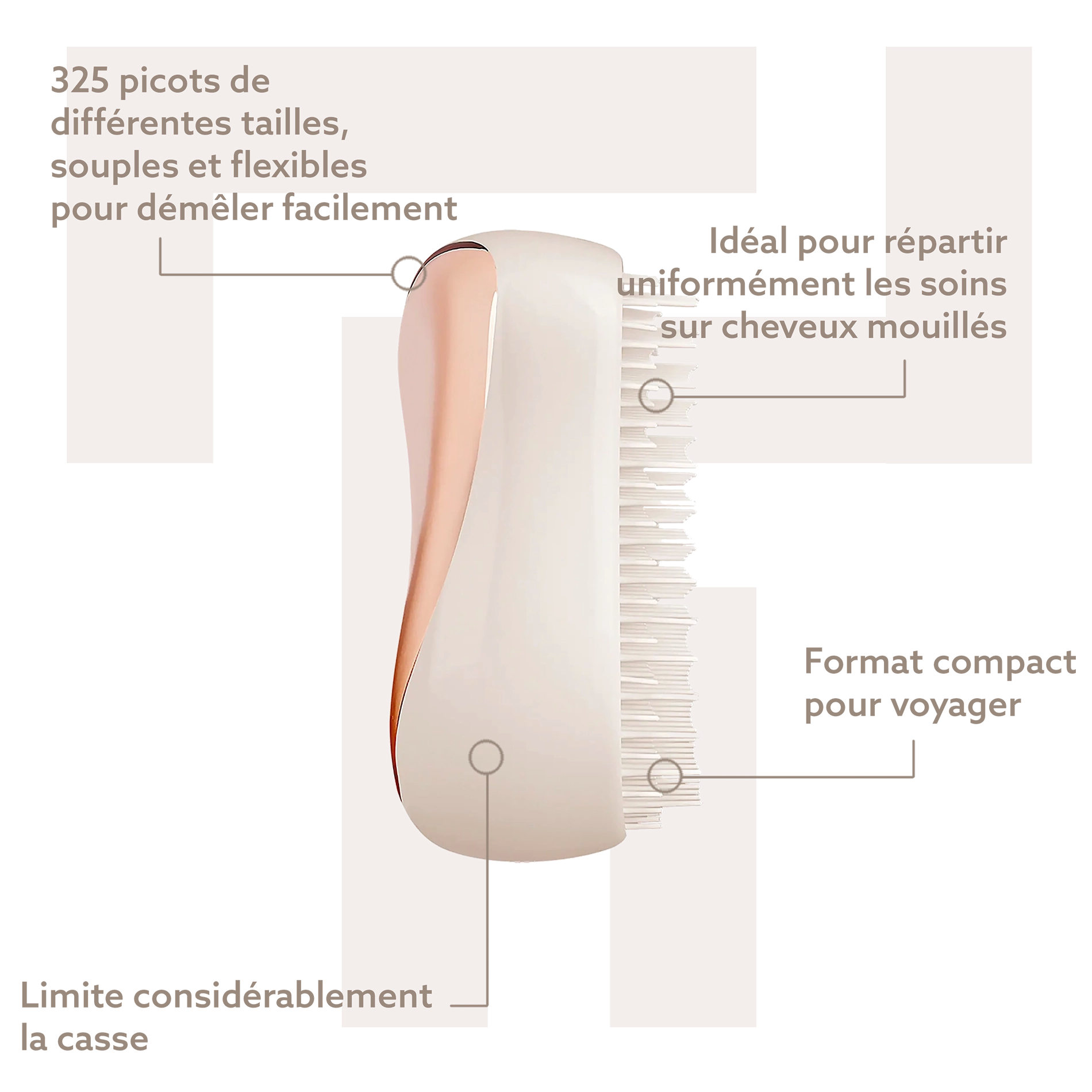 Tangle Teezer Compact Styler - Brosse démêlante - Thomas Tuccinardi