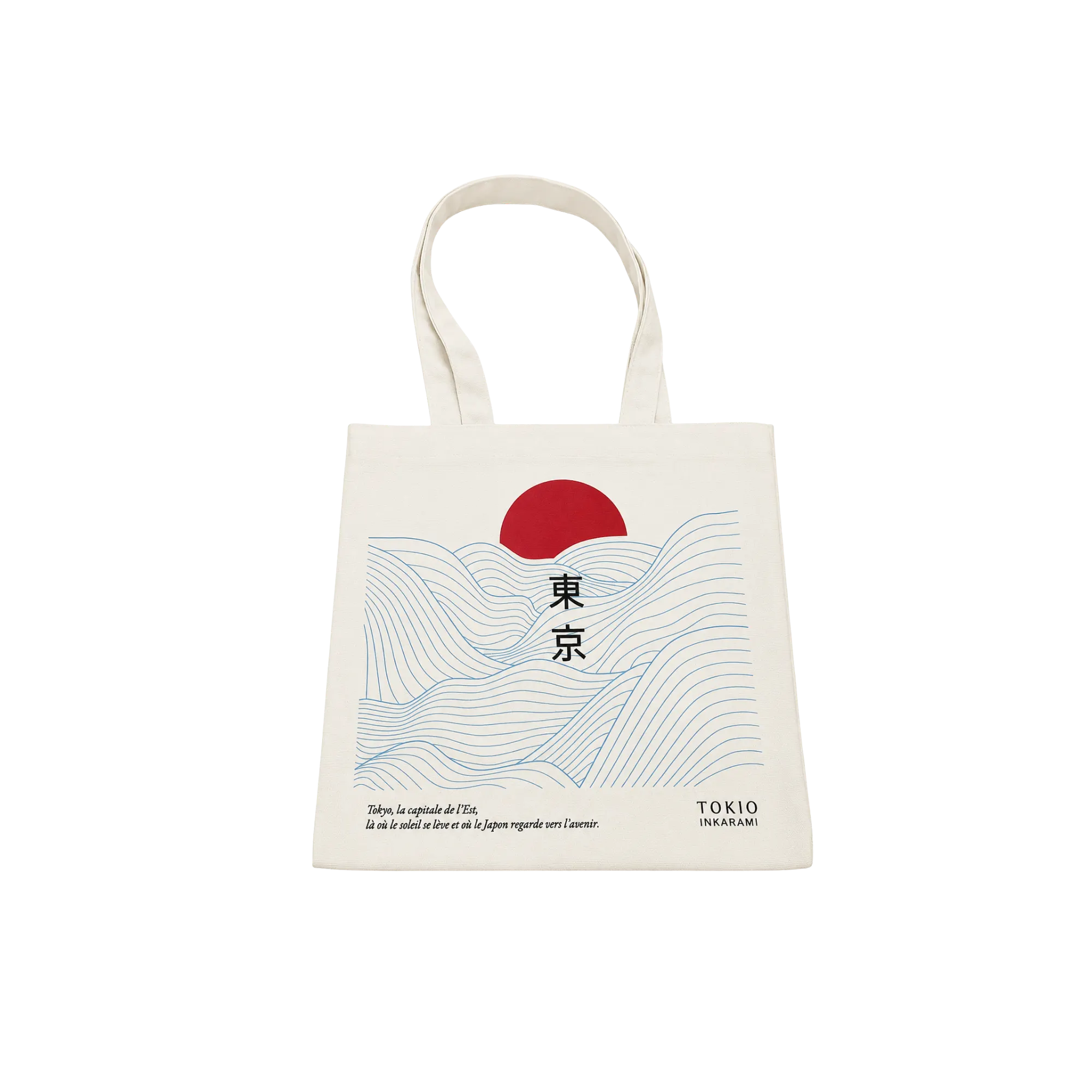 Tote-bag Tokio Inkarami Blanc