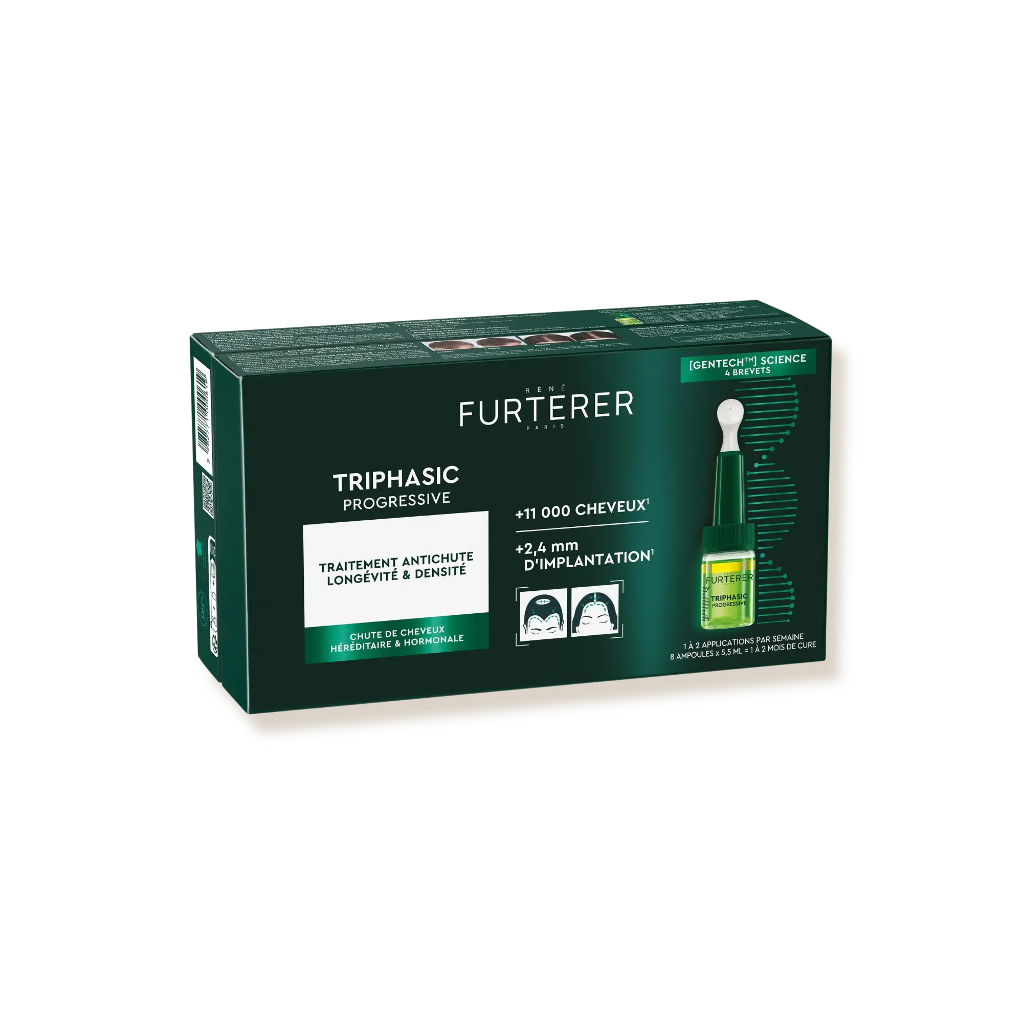 Triphasic Progressive - Traitement antichute progressive - René Furterer