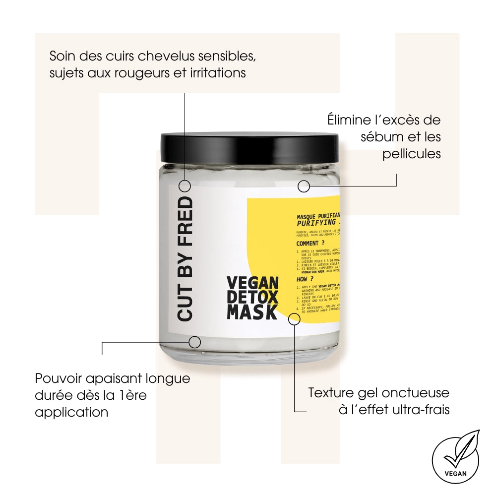 Vegan Detox Mask - Cut By Fred - Masques capillaires - Tuccinardi