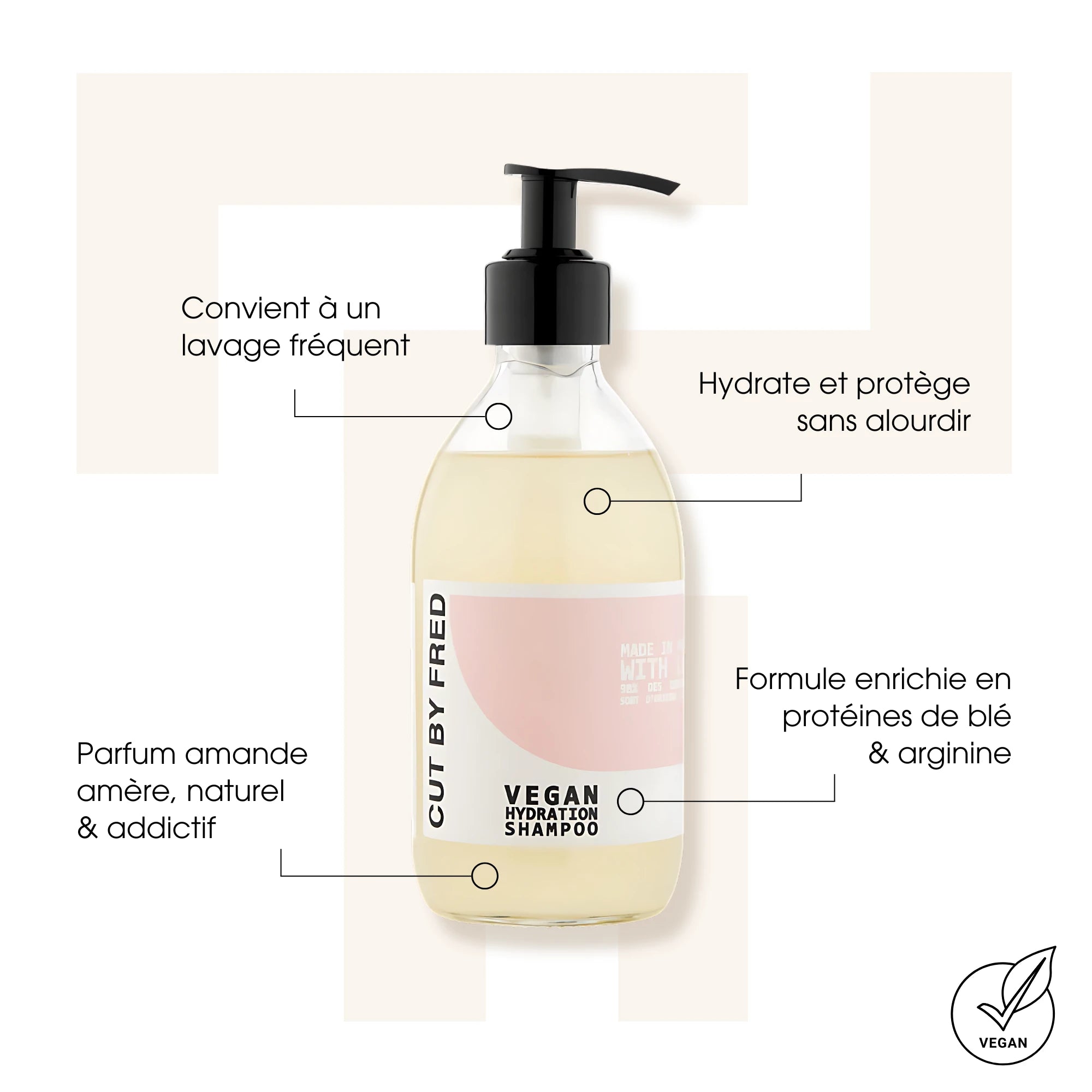 Vegan Hydration Shampoo - Cut By Fred - Shampoings