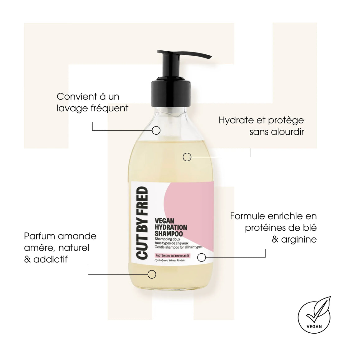 Vegan Hydration Shampoo - Cut By Fred - Shampoings