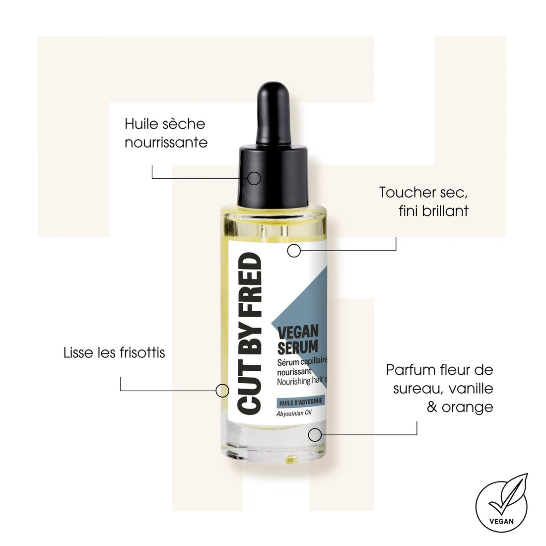 Vegan Serum Cut By Fred - Huiles | Sérums cheveux - Thomas Tuccinardi