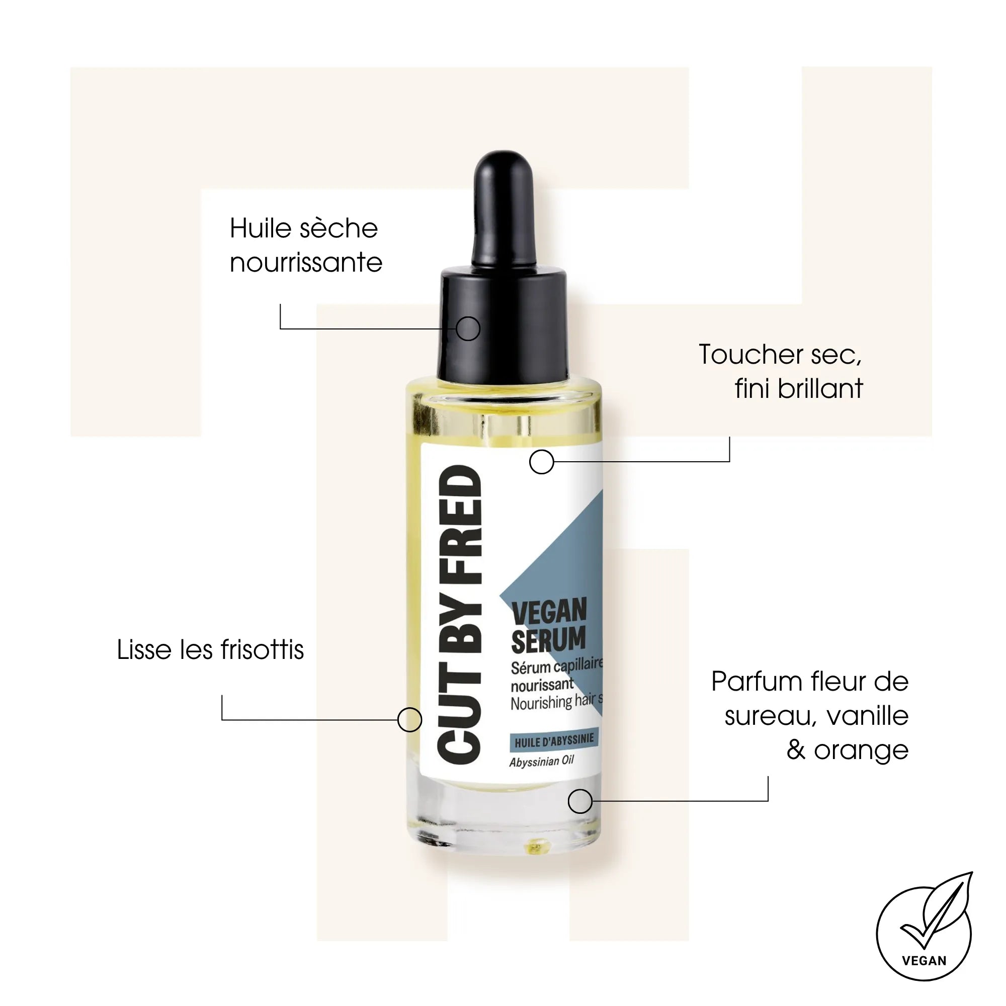 Vegan Serum Cut By Fred - Huiles | Sérums cheveux - Thomas Tuccinardi