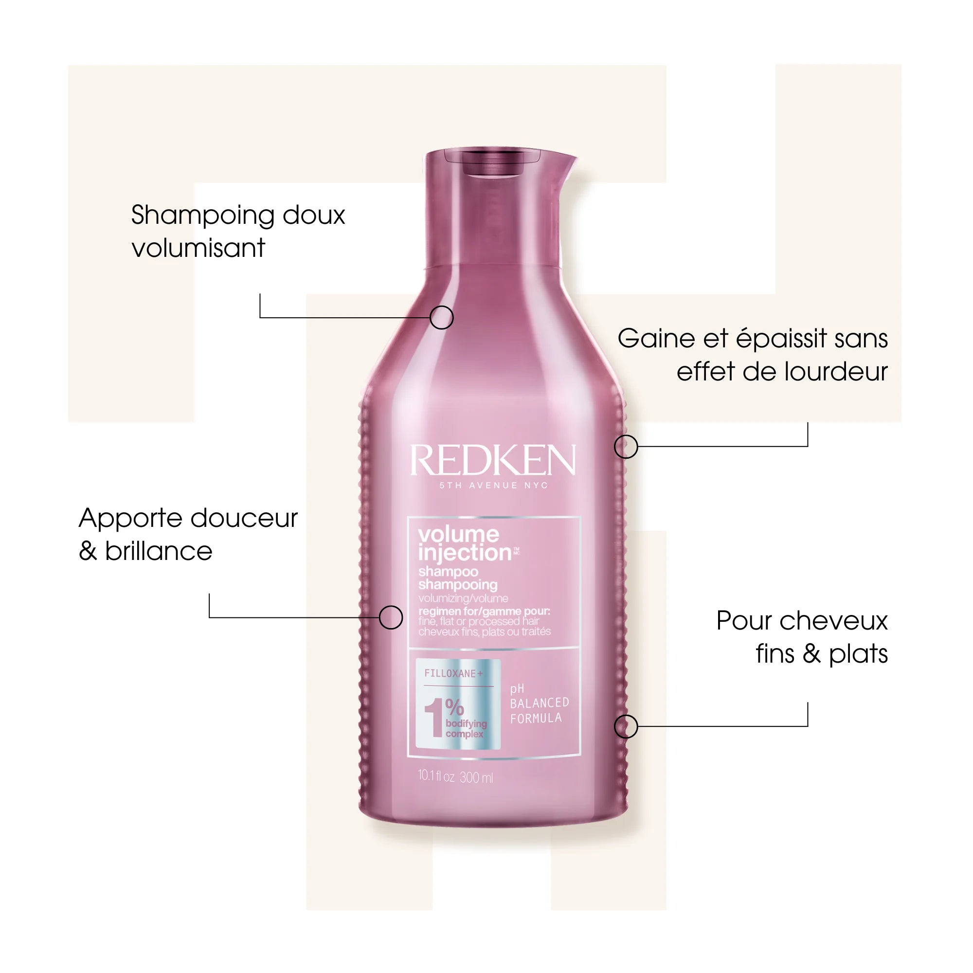 Volume Injection Shampoo - Redken - Shampoings - Tuccinardi