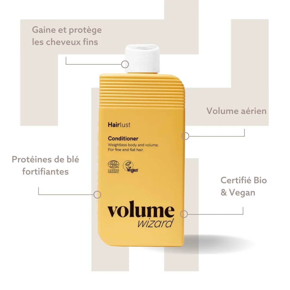 Volume Wizard Conditioner - Bienfaits - Hairlust - Après-shampoings - Tuccinardi