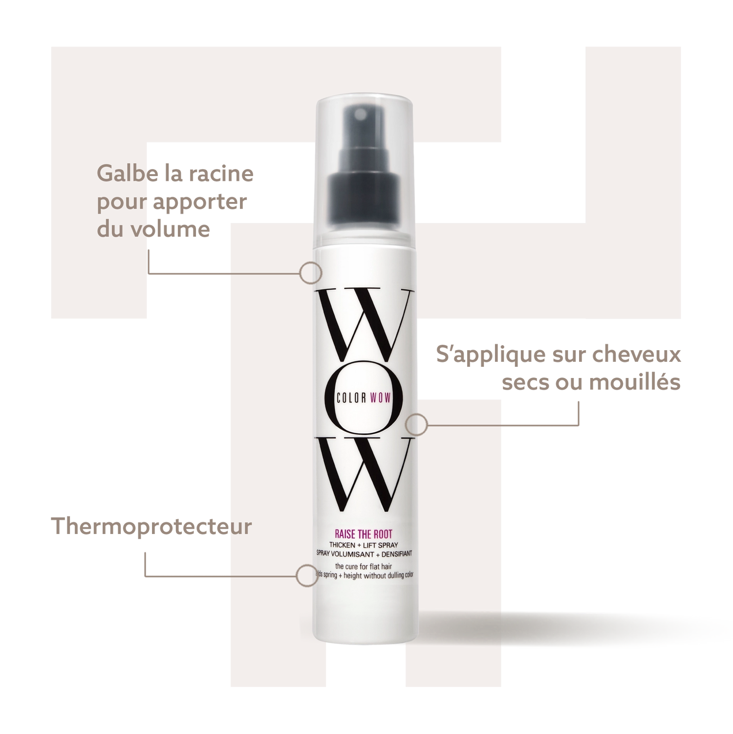 Raise The Root Spray Volumisant - Color Wow - Sprays coiffants - Thomas Tuccinardi