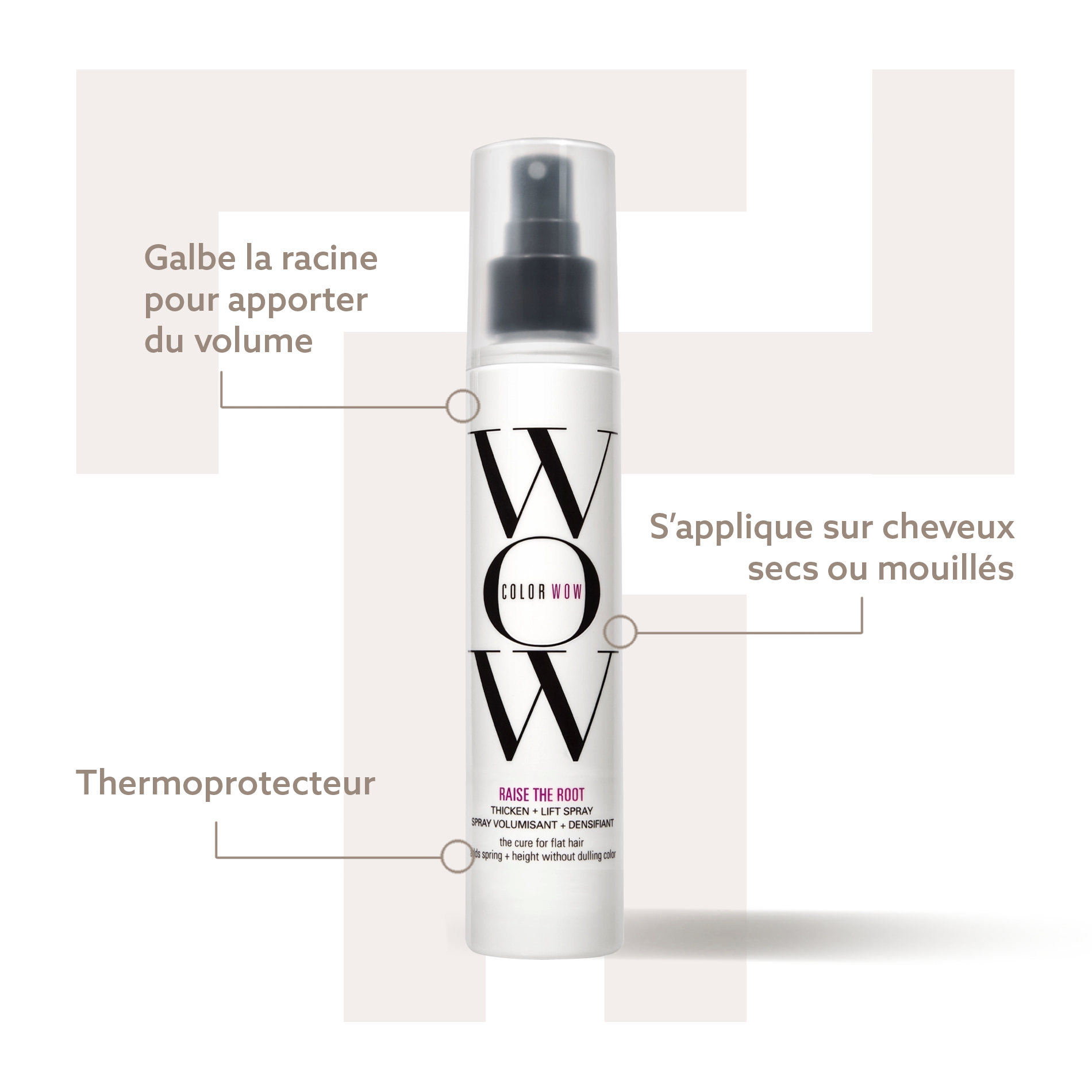 Raise The Root Spray Volumisant - Color Wow - Sprays coiffants - Thomas Tuccinardi