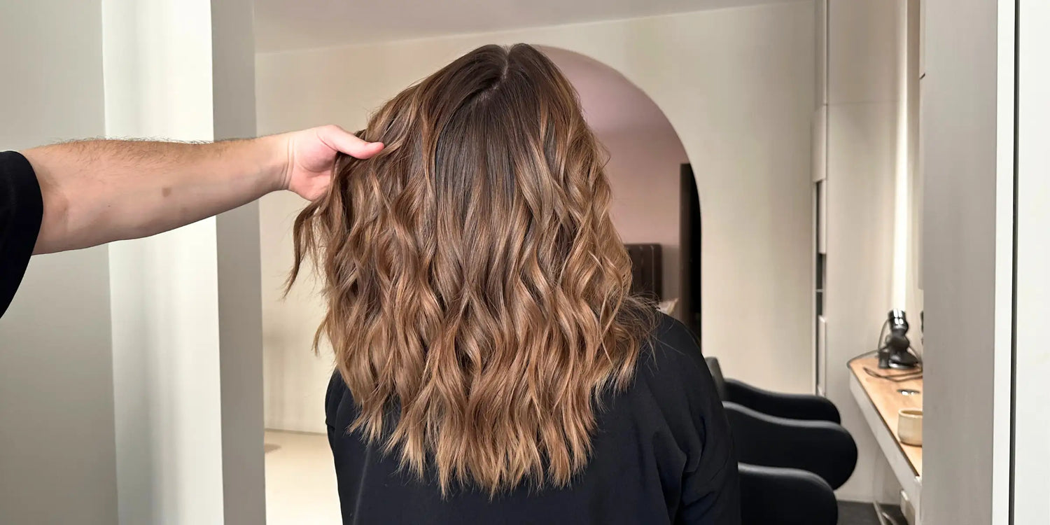 Cheveux plus beaux à la plage