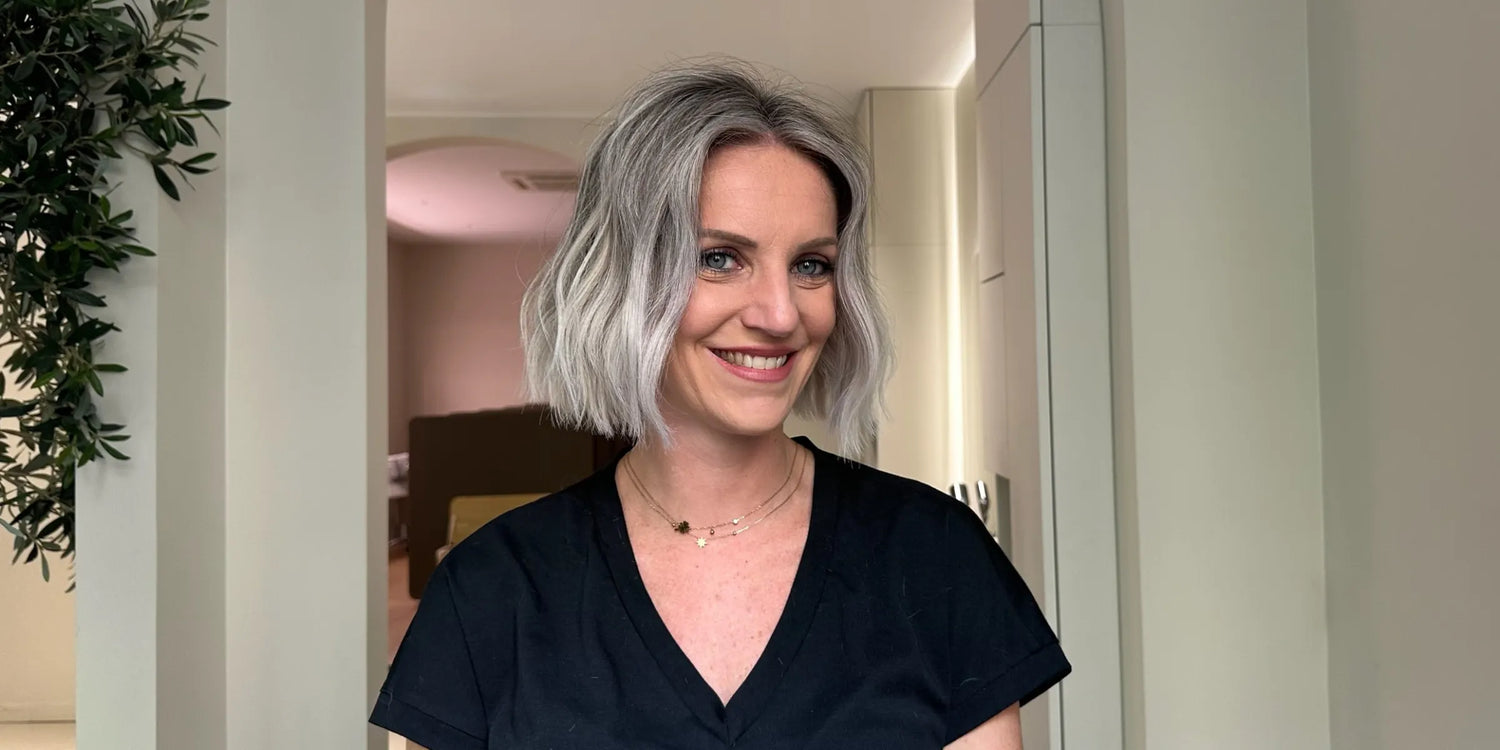 Balayage Grey Blending