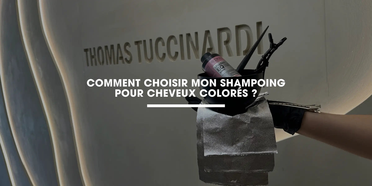 Choisir shampoing cheveux colorés