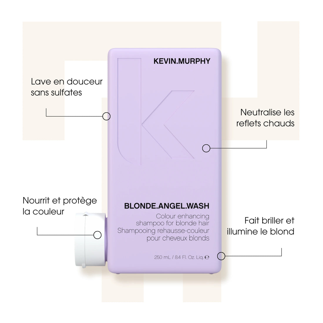 Blonde.Angel.Wash - Kevin Murphy - Shampoings violets