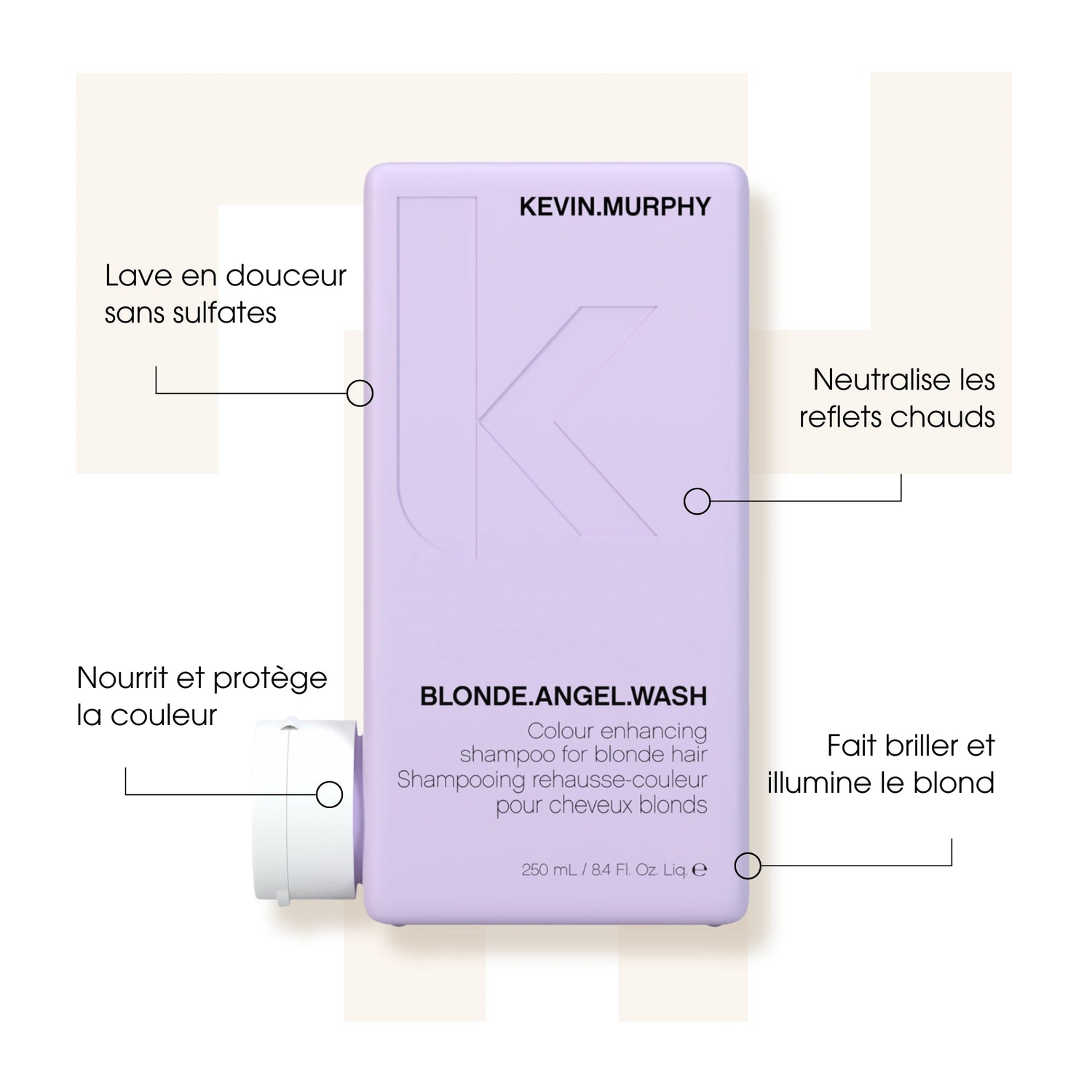 Blonde.Angel.Wash - Kevin Murphy - Shampoings violets