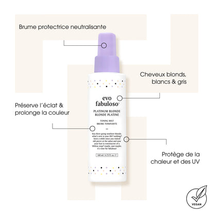 Brume Tonifiante Platinum - Evo - Traitements cheveux - Tuccinardi