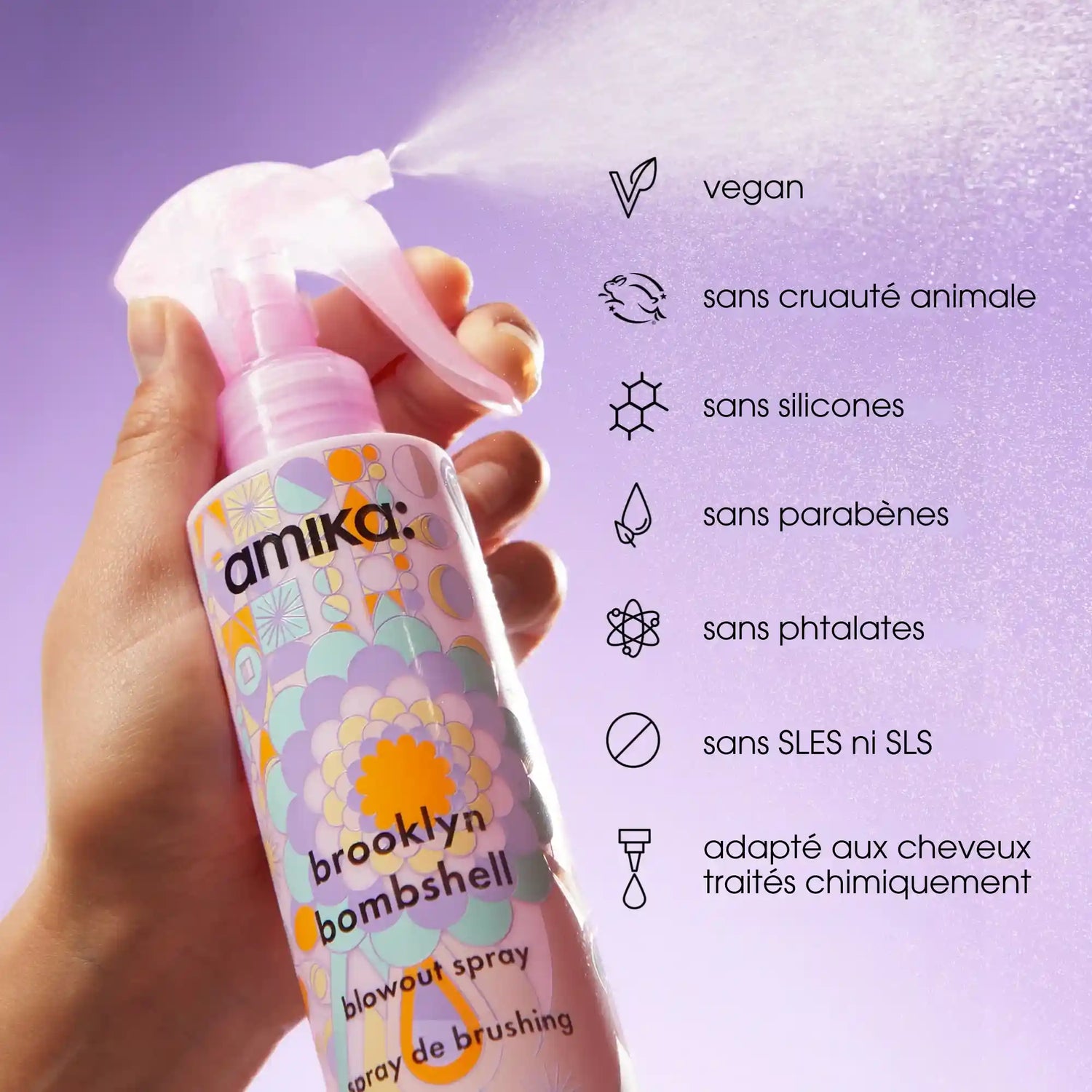 Brooklyn Bombshell - Amika - Sprays coiffants