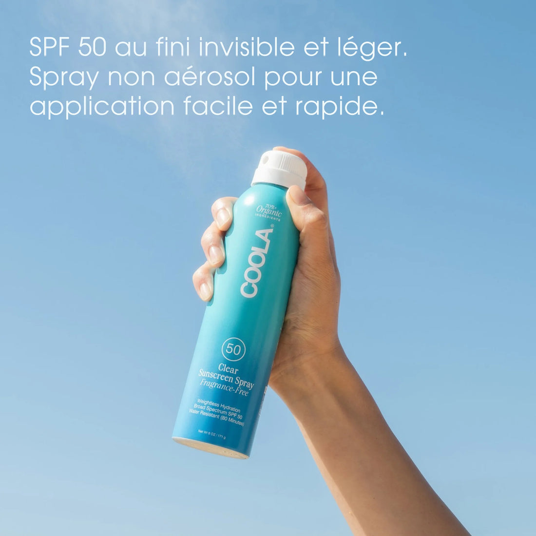 Clear Sunscreen Spray - Spray solaire corps - Coola