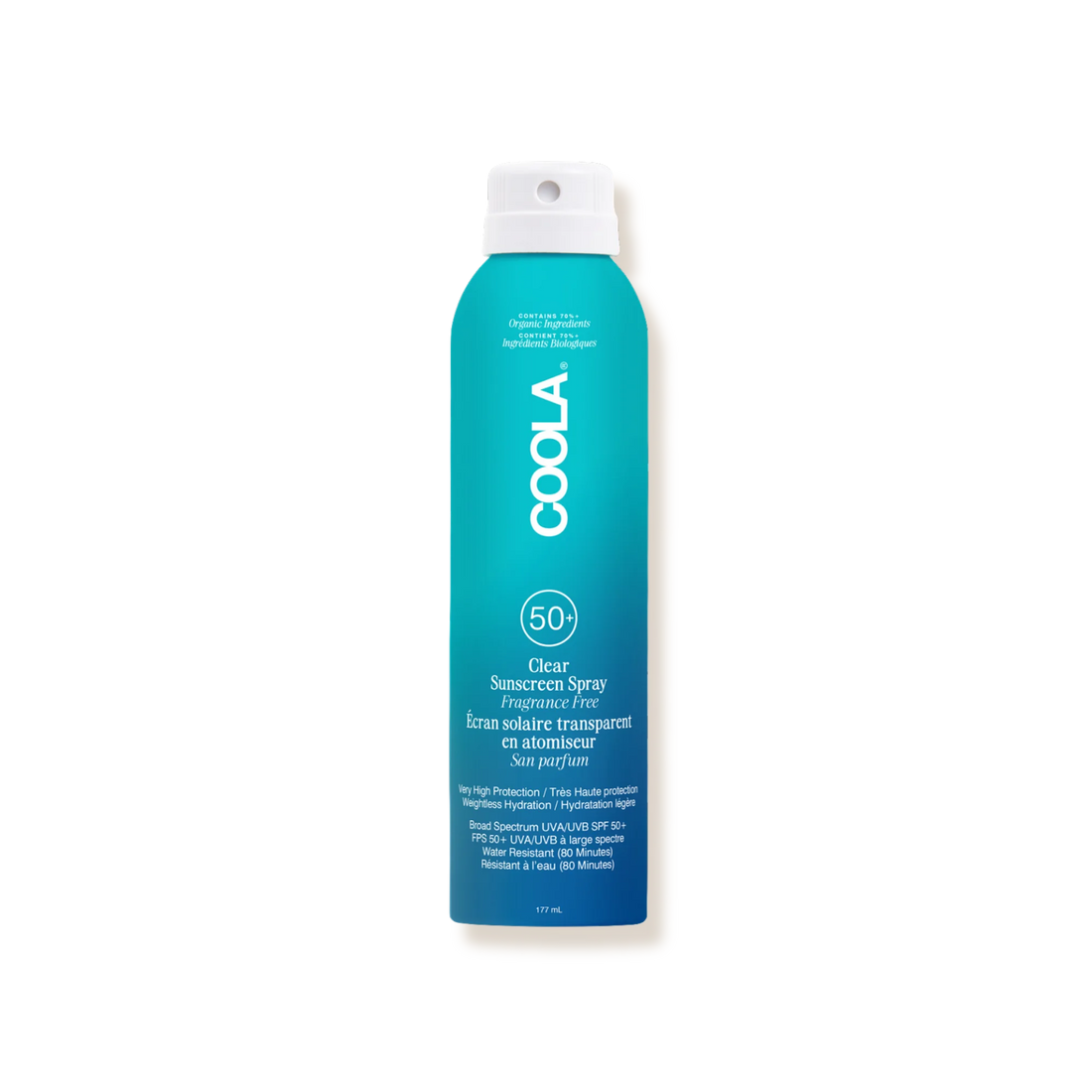 Clear Sunscreen Spray - Spray solaire corps - Coola